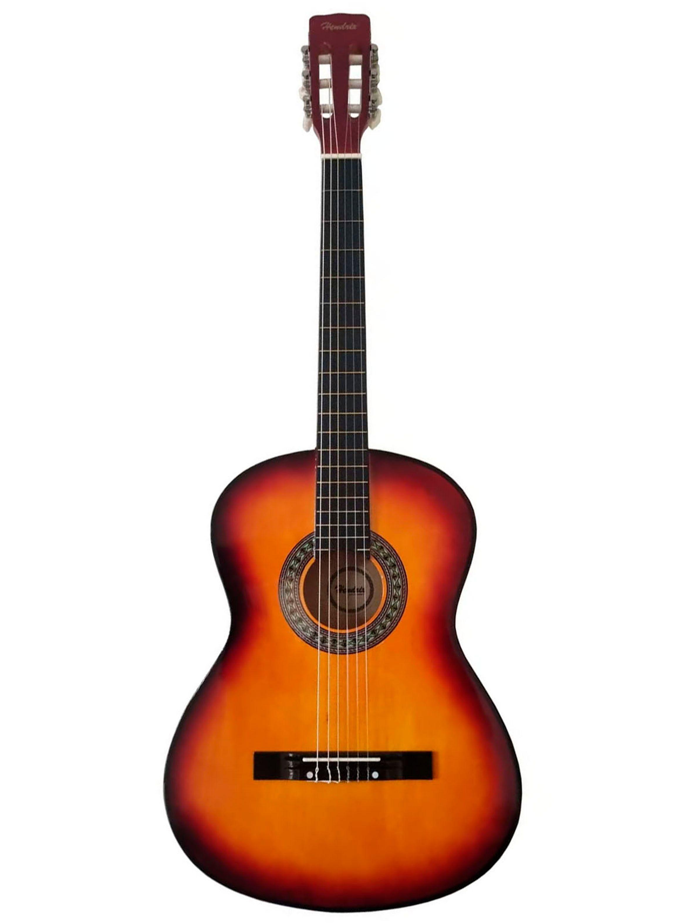 Guitarra Clasica 36 Pulga Hendrix Acabado De Madera Sunburst-0