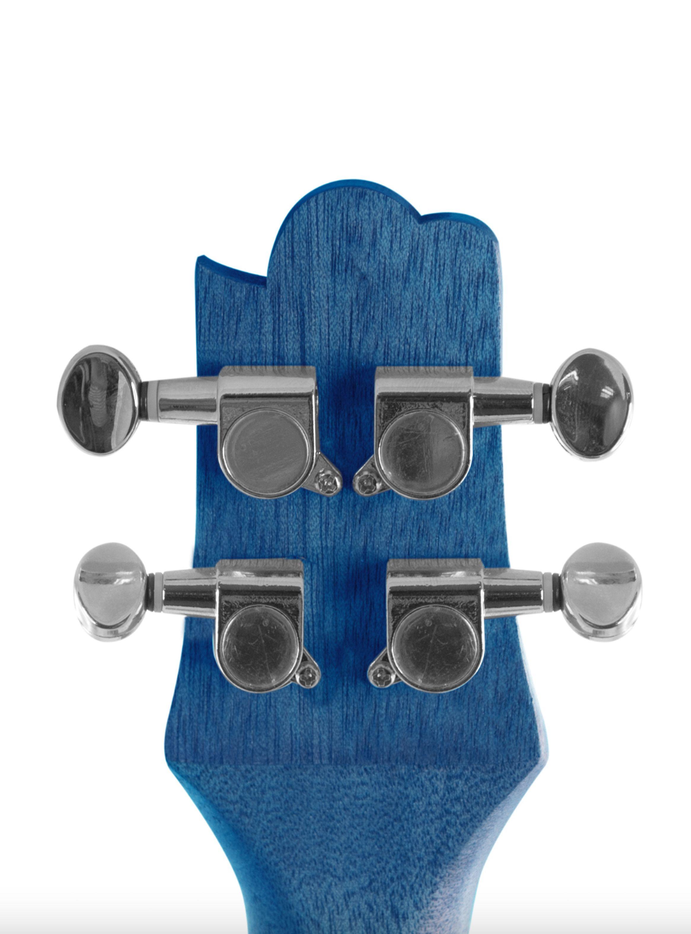 Ukelele Concierto + Funda Sonnet Azul 24¨-1