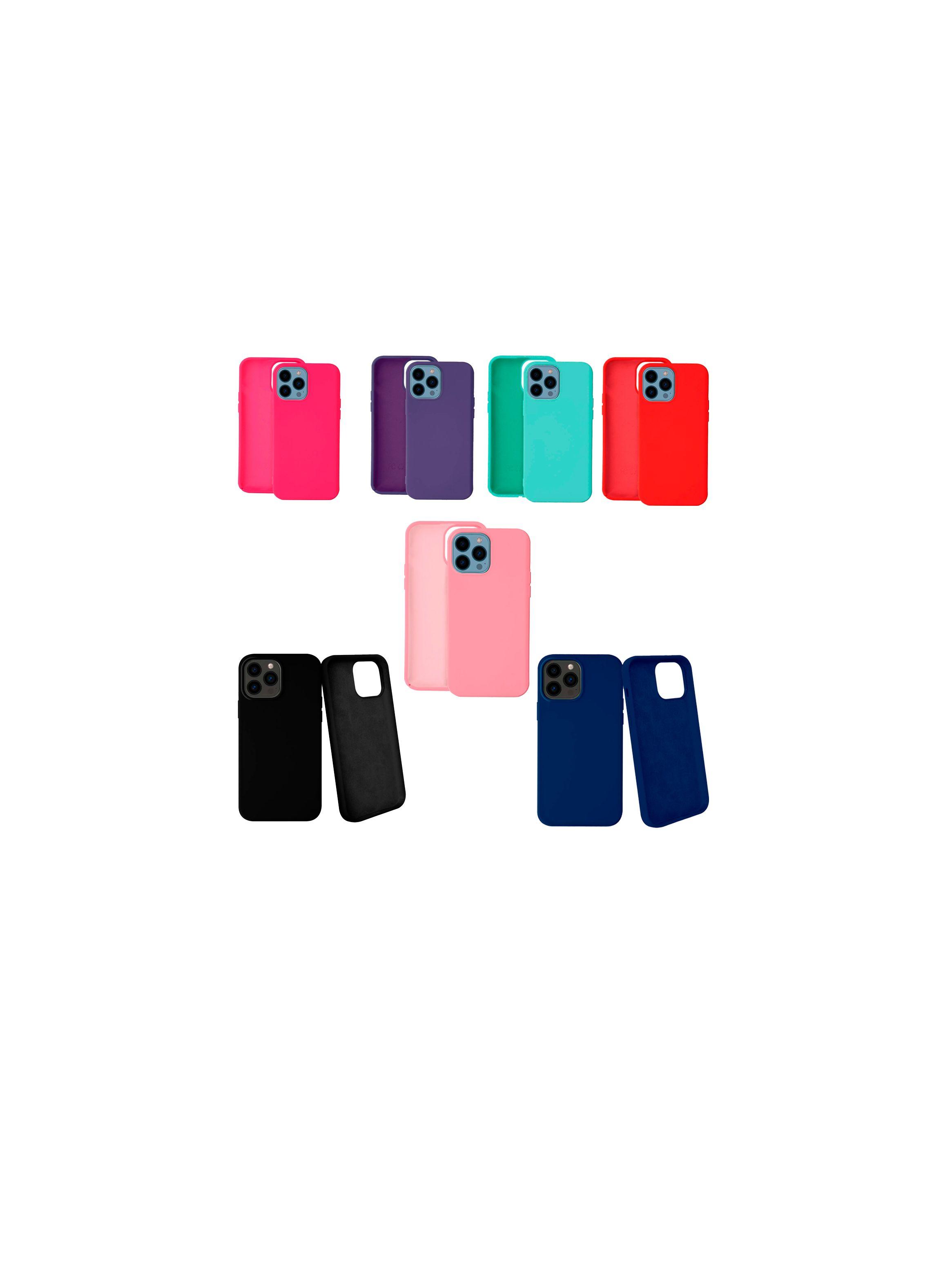 Carcasa Para iPhone 15 Pro Max Goma Lila-3