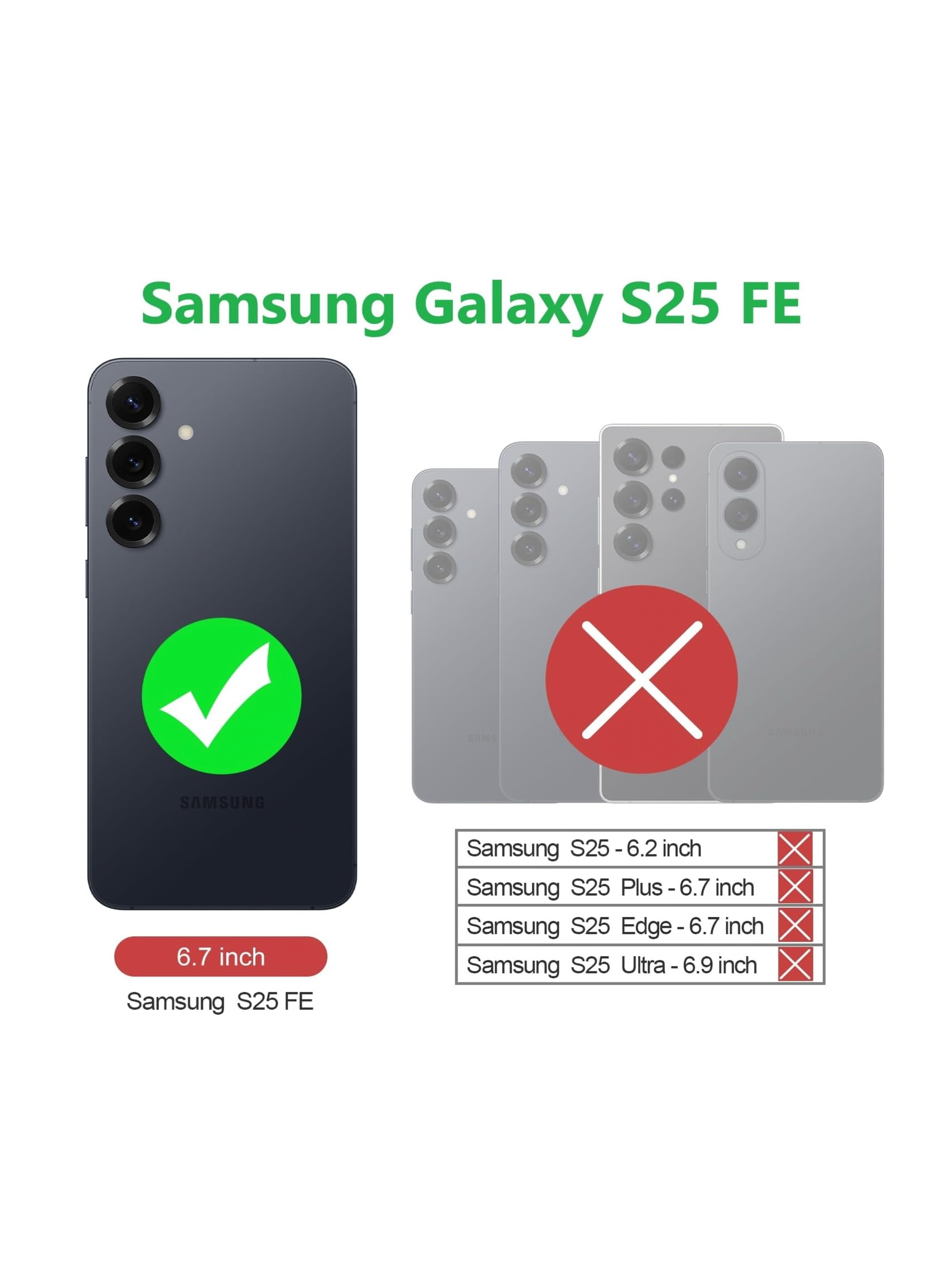 Carcasa Anti golpes Transparente Para Samsung S25 Fe-2