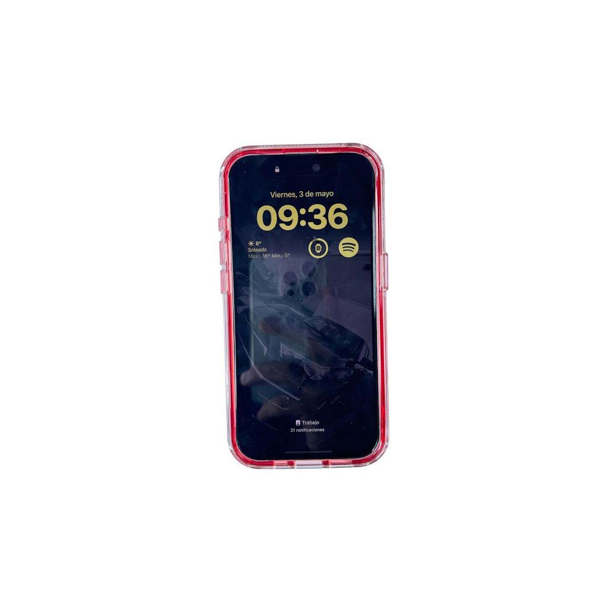 Carcasa Para Samsung A54 Antigolpes Space Rojo-1
