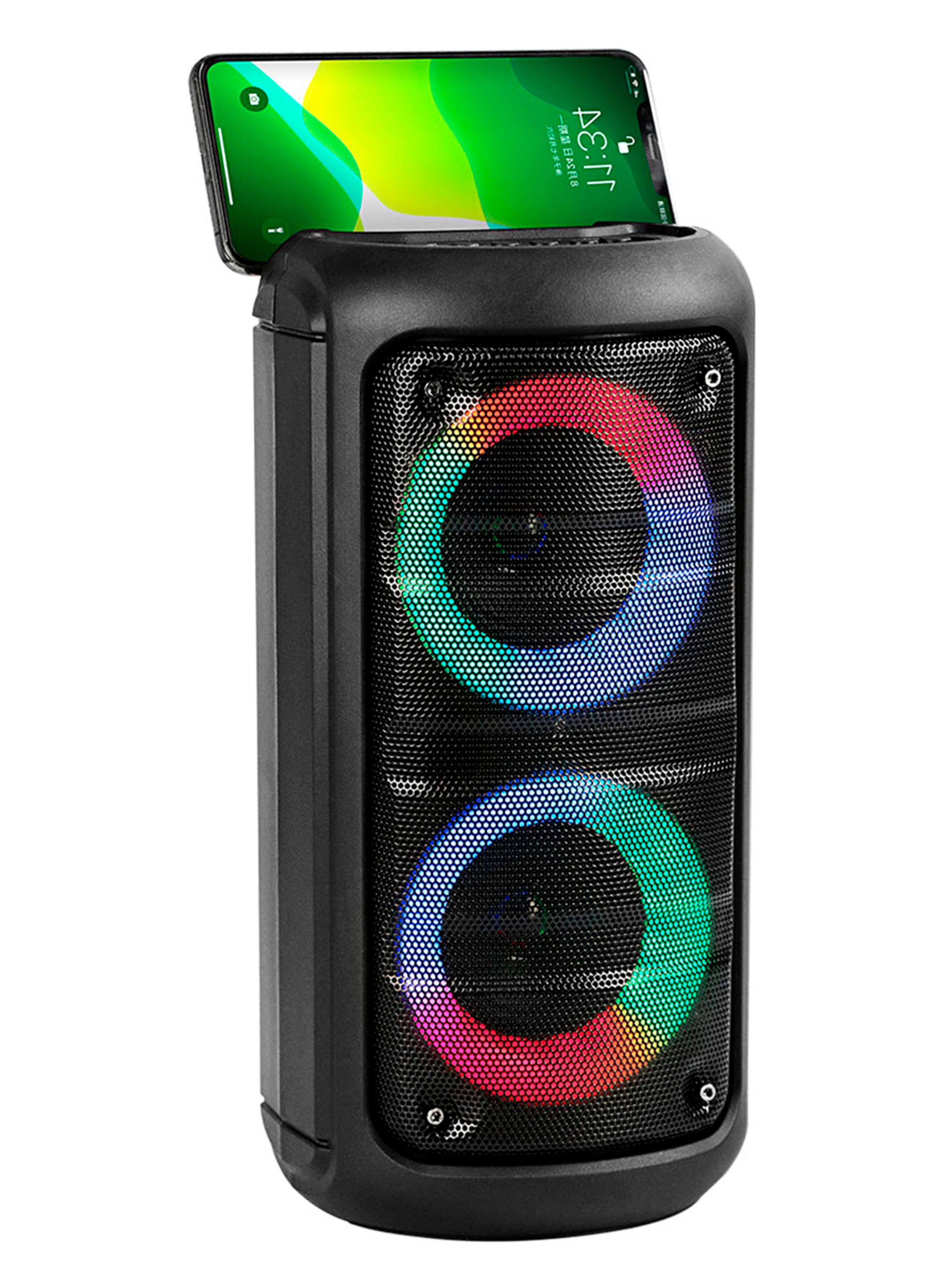Parlante Color Feel Bass Karaoke TWS 2000W 9101-2