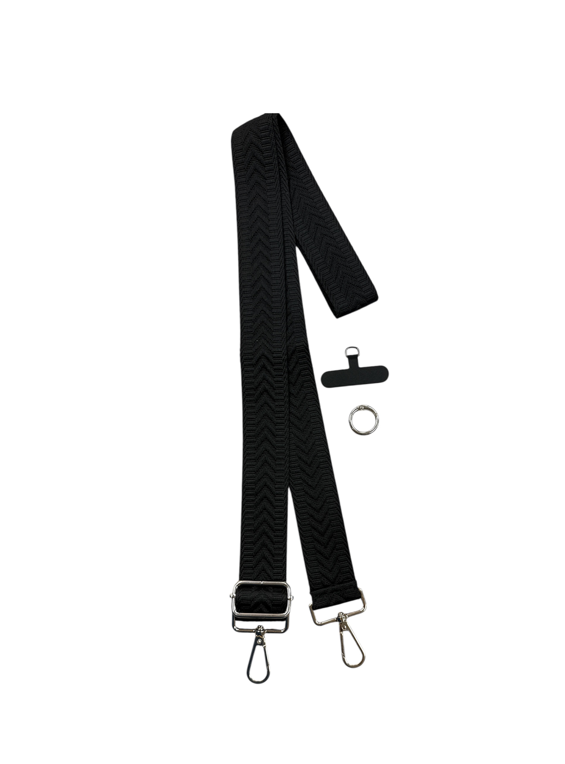 Strap Colgante Ajustable Compatible Con Carcasa Celular Universal Negro-0