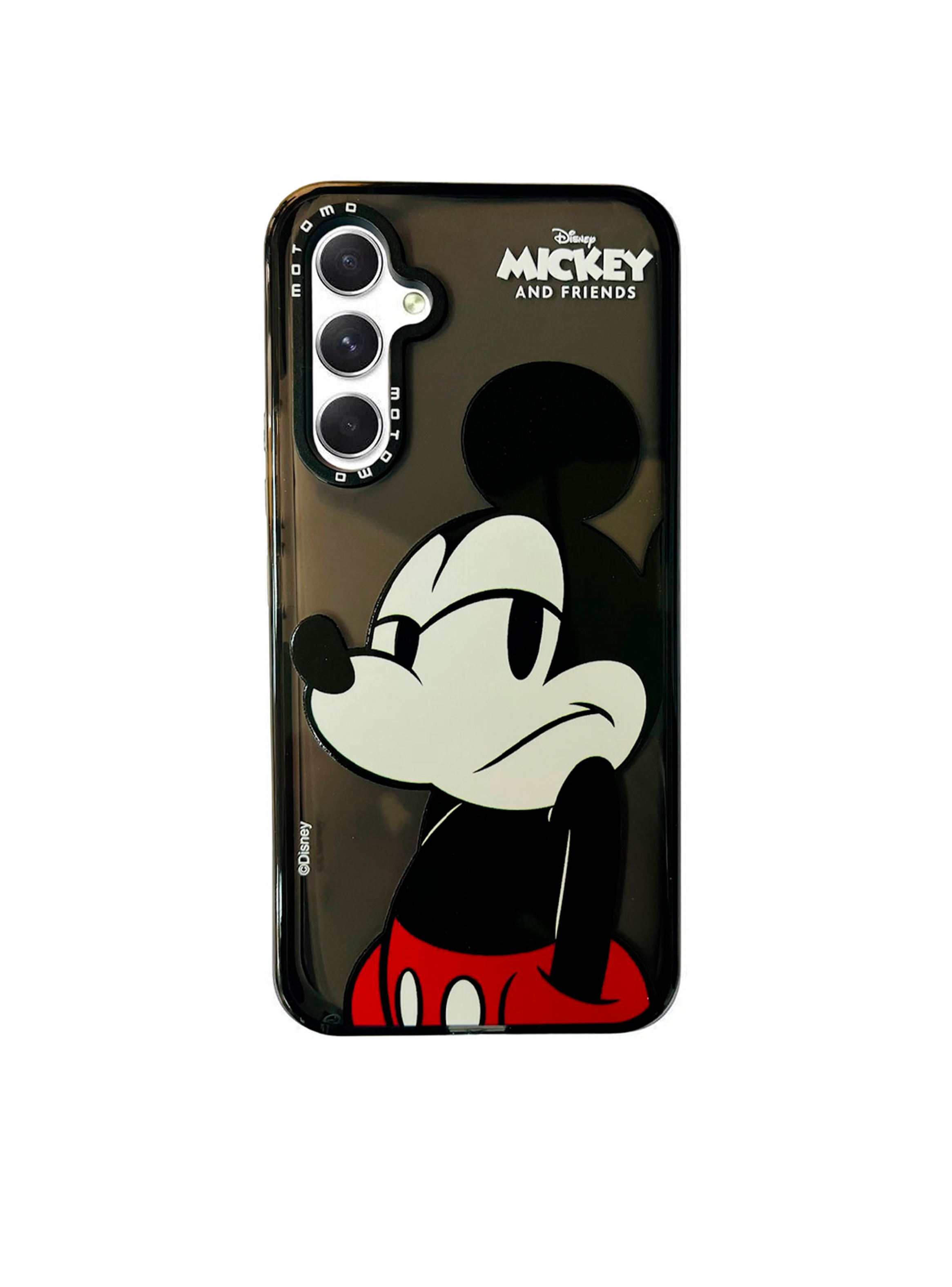 Carcasa Para Samsung A34 Mickey Y Minnie Disney Negro-0