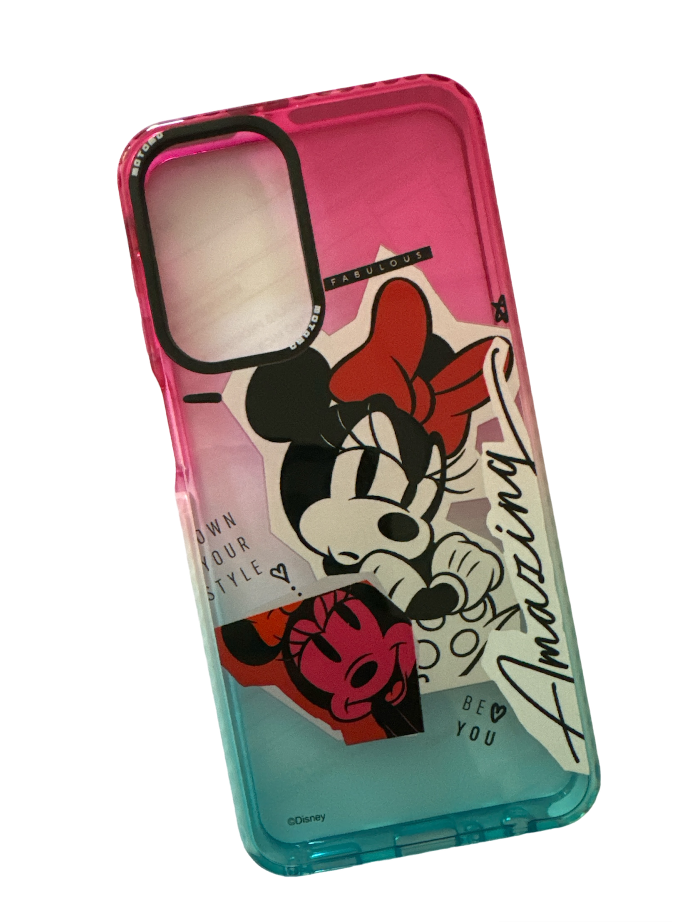 Carcasa Para Samsung A34 Mickey Y Minnie Disney Negro-3