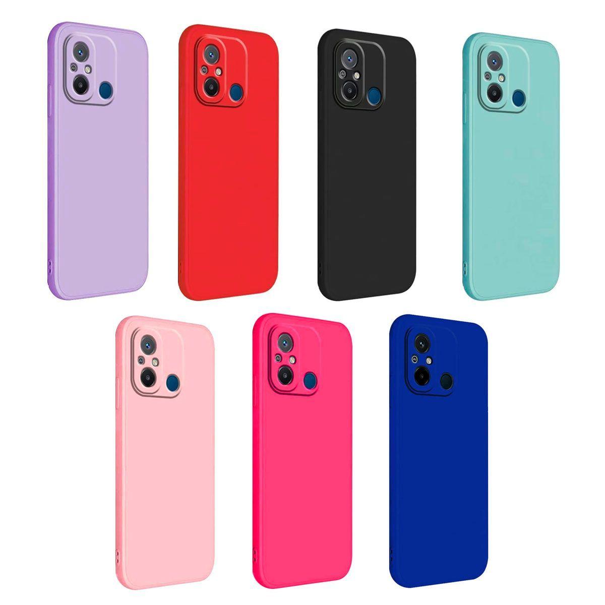 Carcasa Para Xiaomi Redmi 12C Goma Negro-3