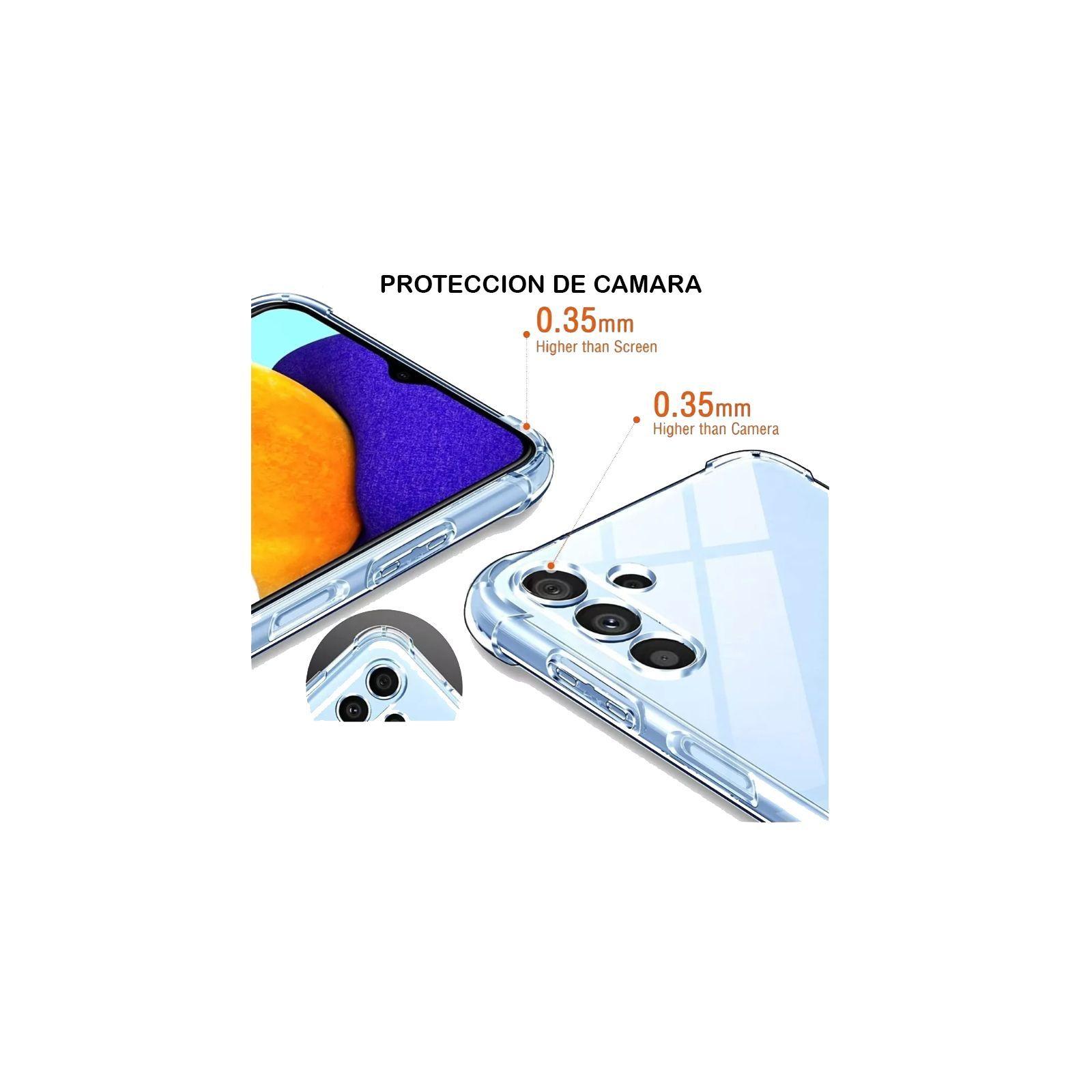 Carcasa Antigolpes Para Samsung A14 5G Transparente-3