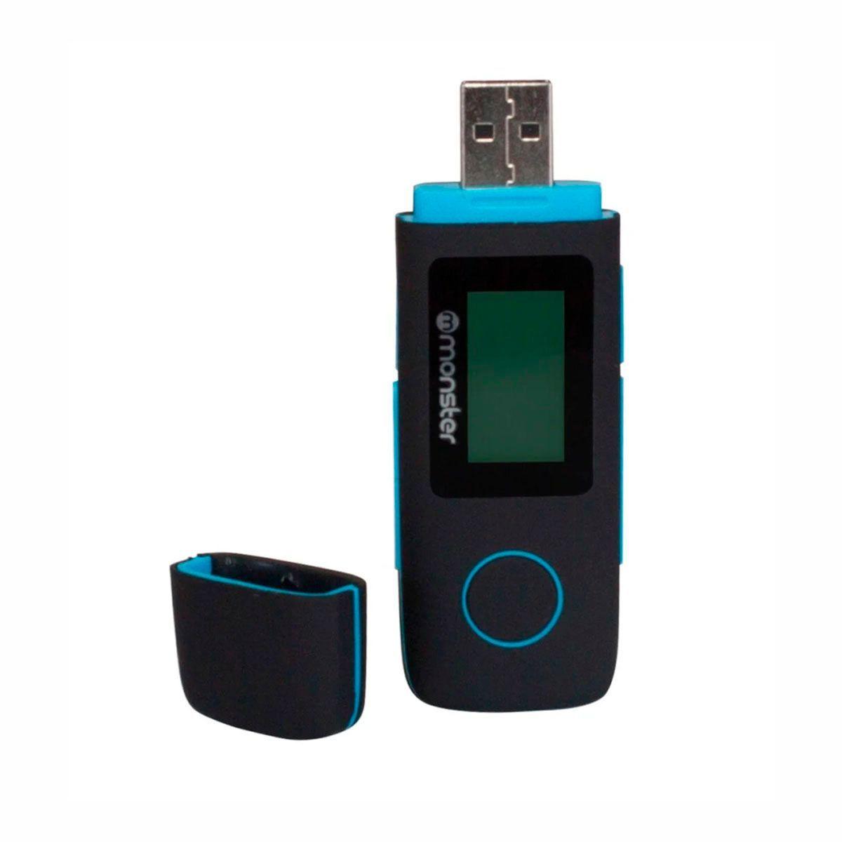 Reproductor Mp3 16gb Expandible/ Radio/ Grabadora/ Pantalla Lcd Azul-2