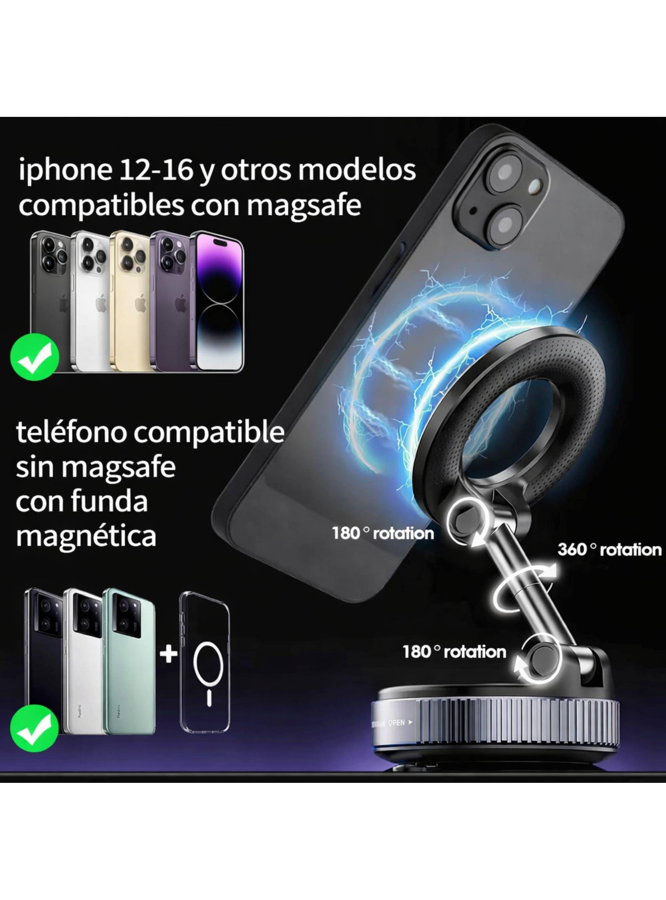 Soporte magnético Para Auto teléfono magnético plegable-4