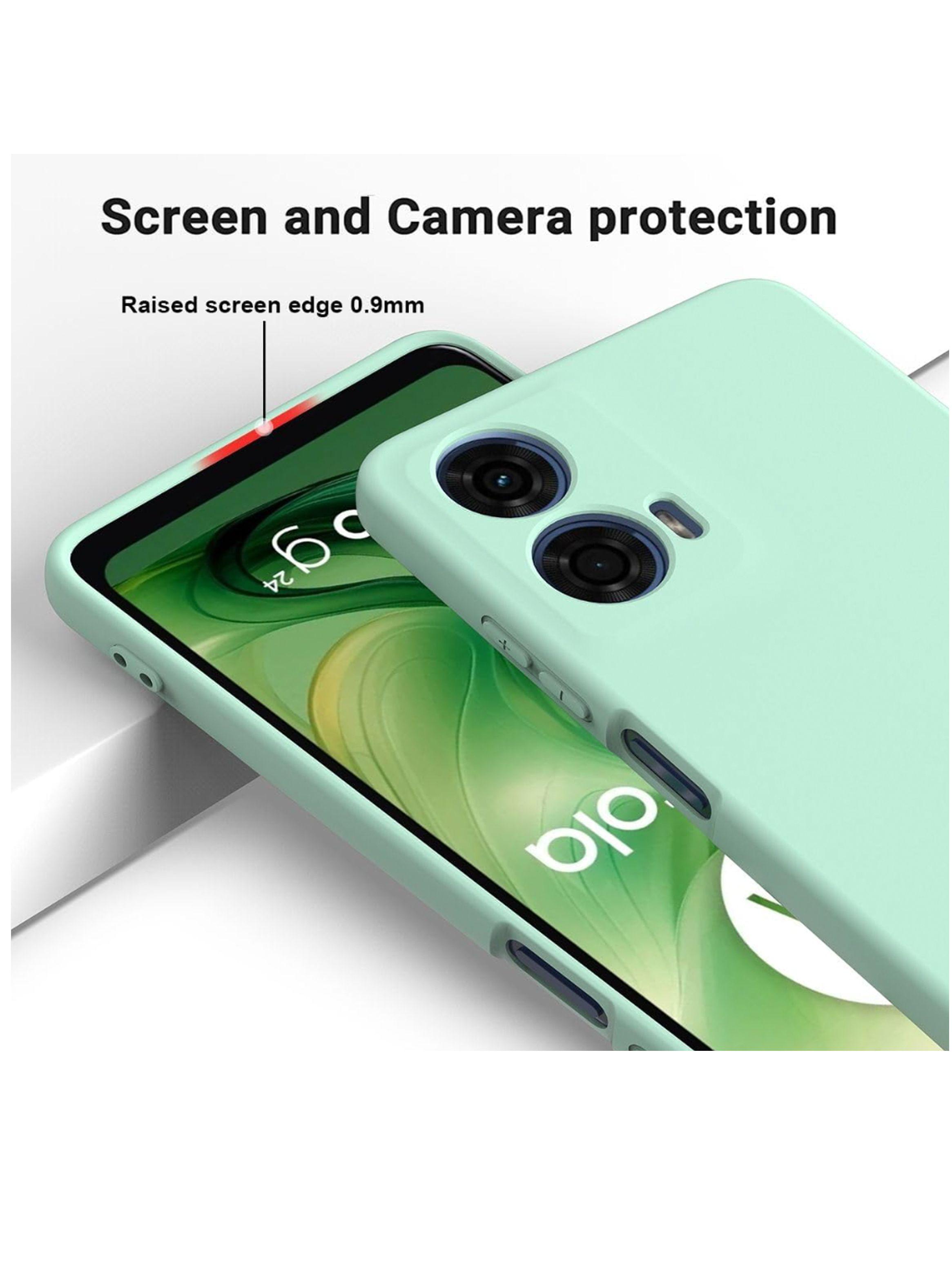 Carcasa Para Motorola G24 Power Goma Lila-1