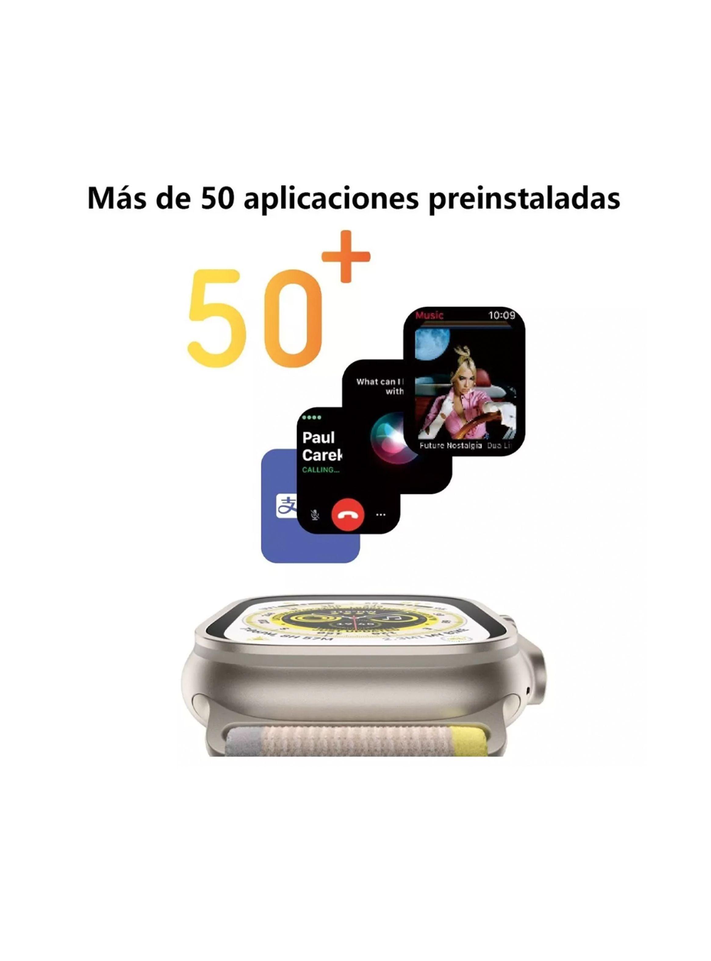 Reloj inteligente S8 Ultra 49mm Deportivo Smart Watch Notifi-3