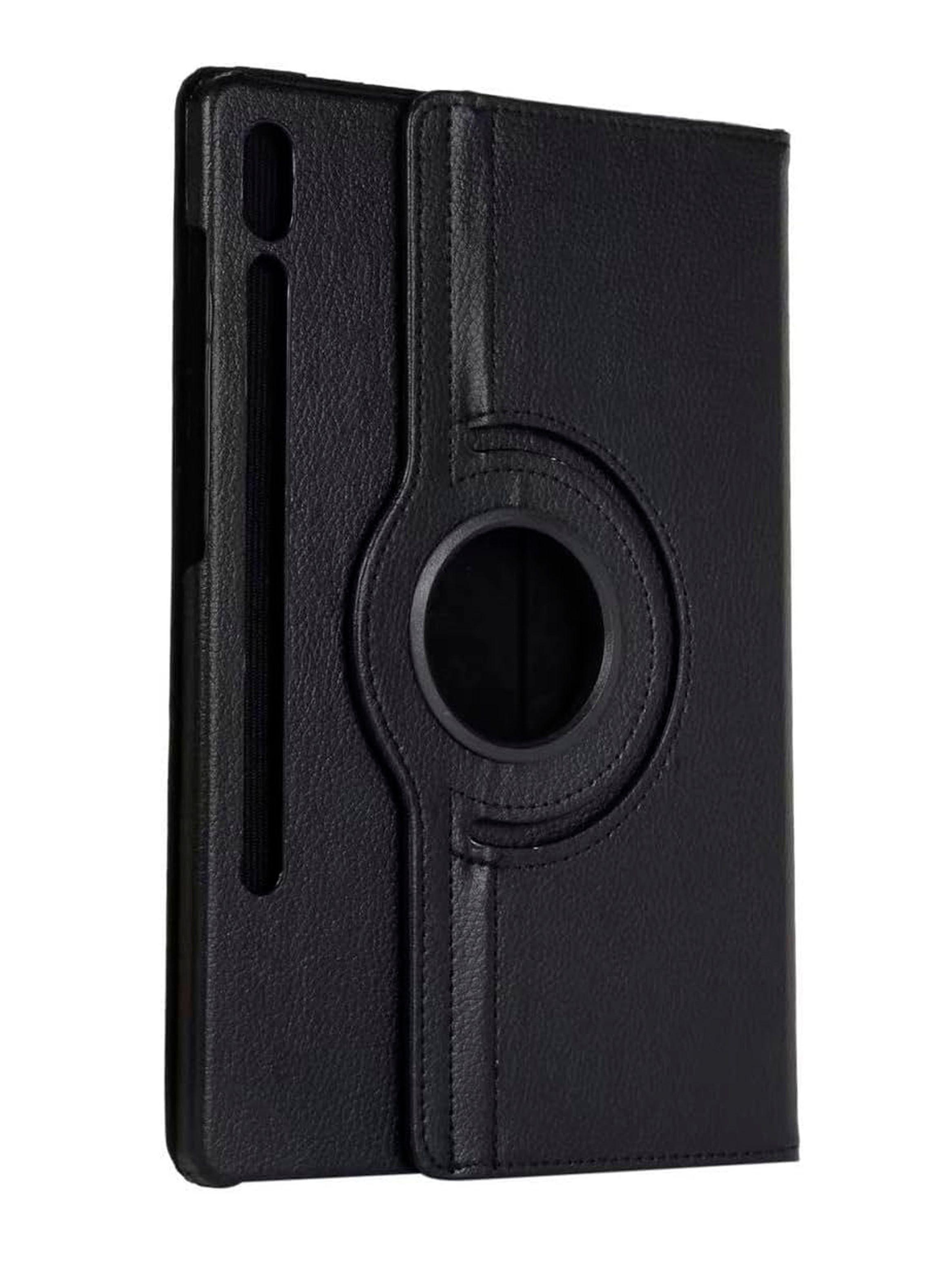 Carcasa Giratoria + Lamina Compatible Con Samsung S9 Fe 10.9 Pulg Negro-2