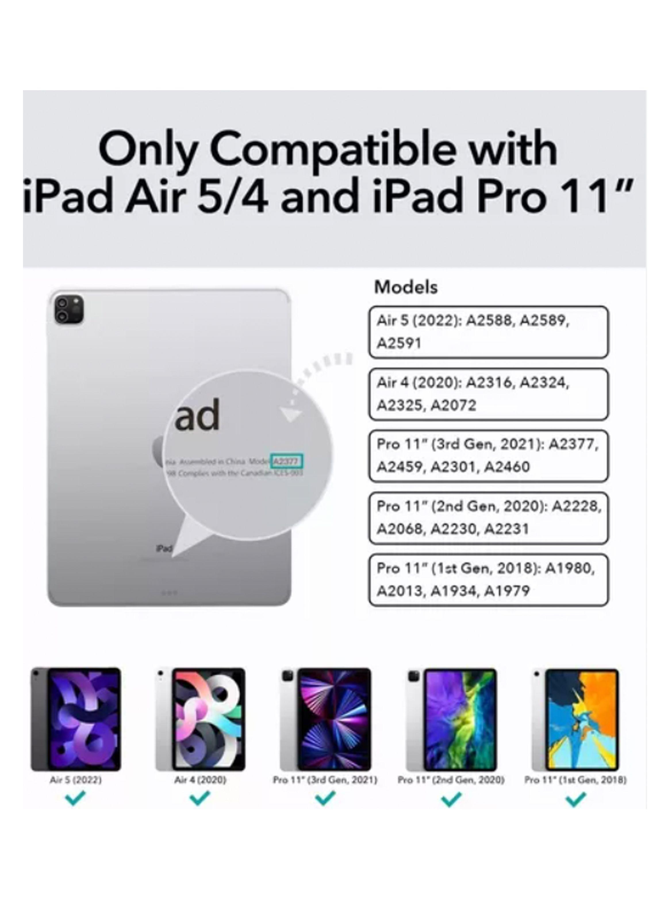 Funda Con Teclado Magnetica Español Para iPad 11 Pro 2/3/4-6