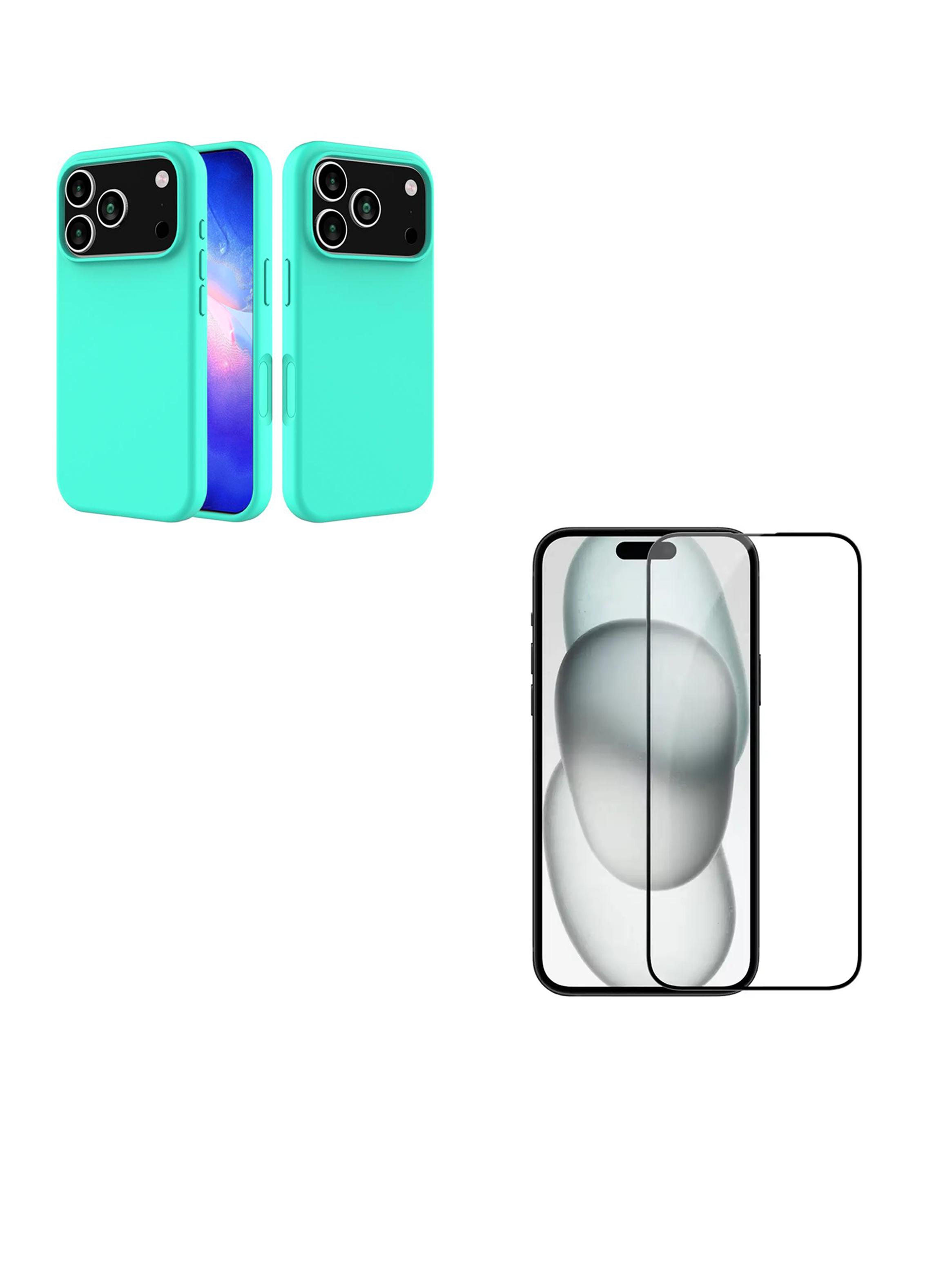 Carcasa Lamina Vidrio Compatible Con iPhone 18 Pro Max-0