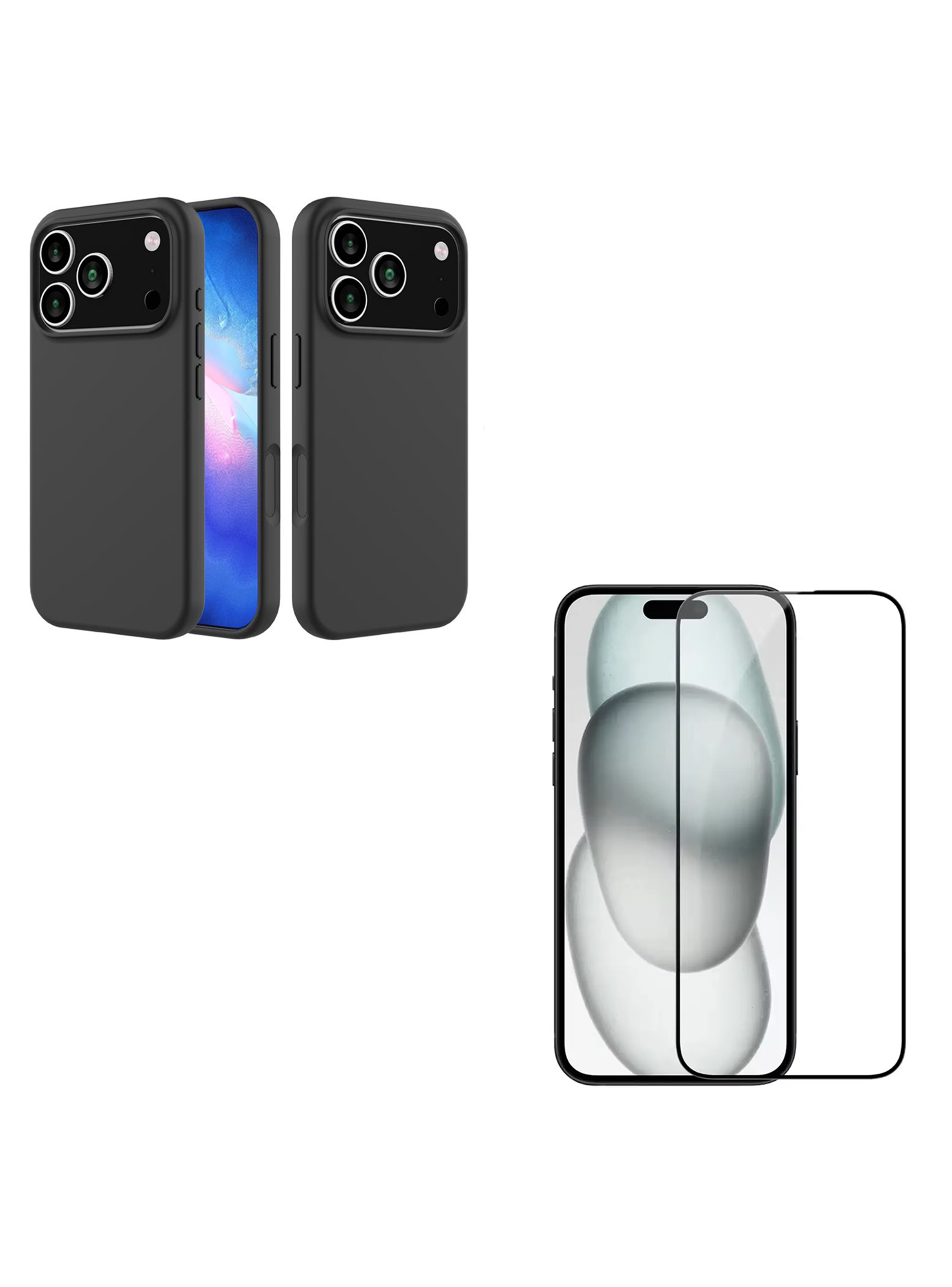 Carcasa Lamina Vidrio Compatible Con iPhone 18 Pro Max-0
