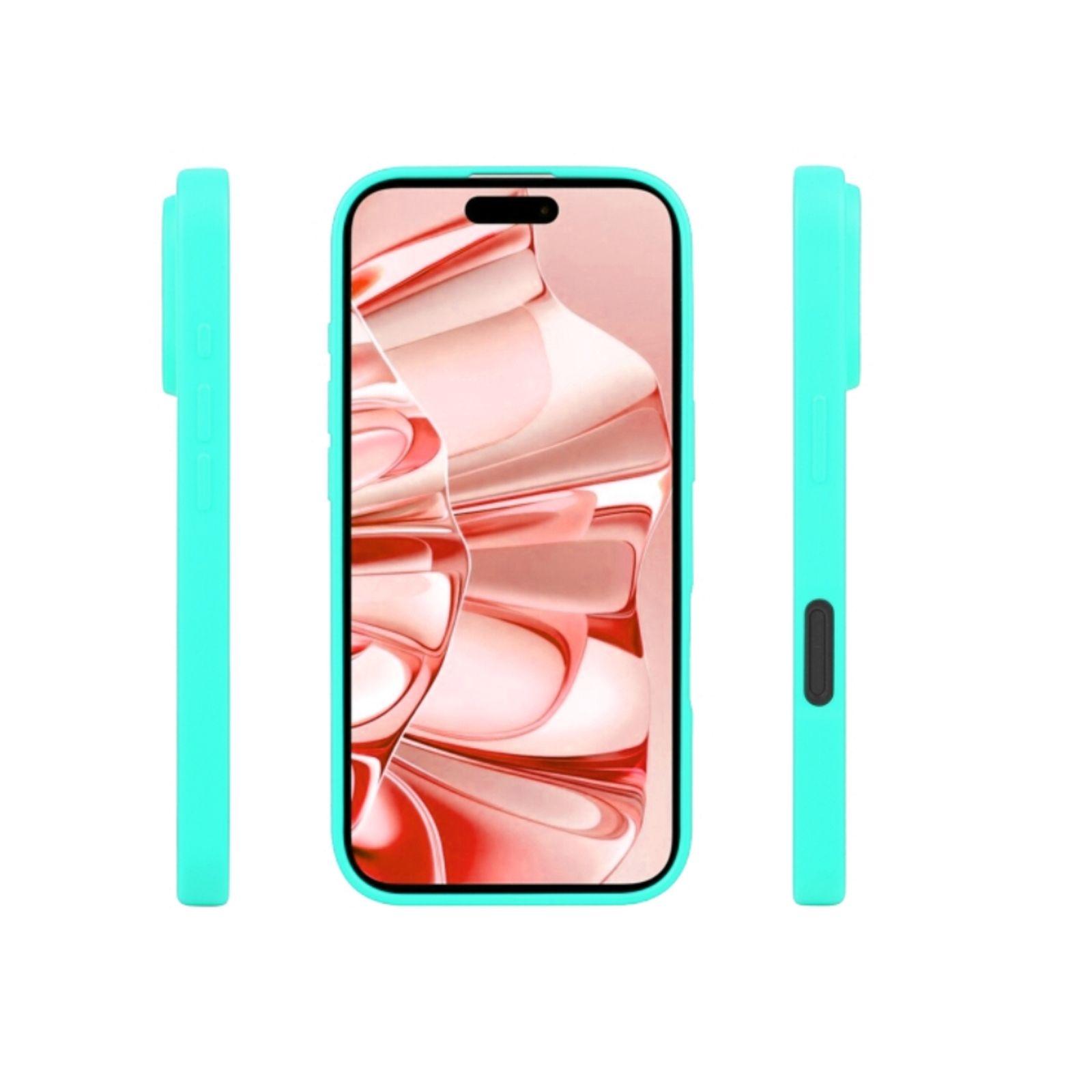 Carcasa Para iPhone 16 Pro  Turquesa-3