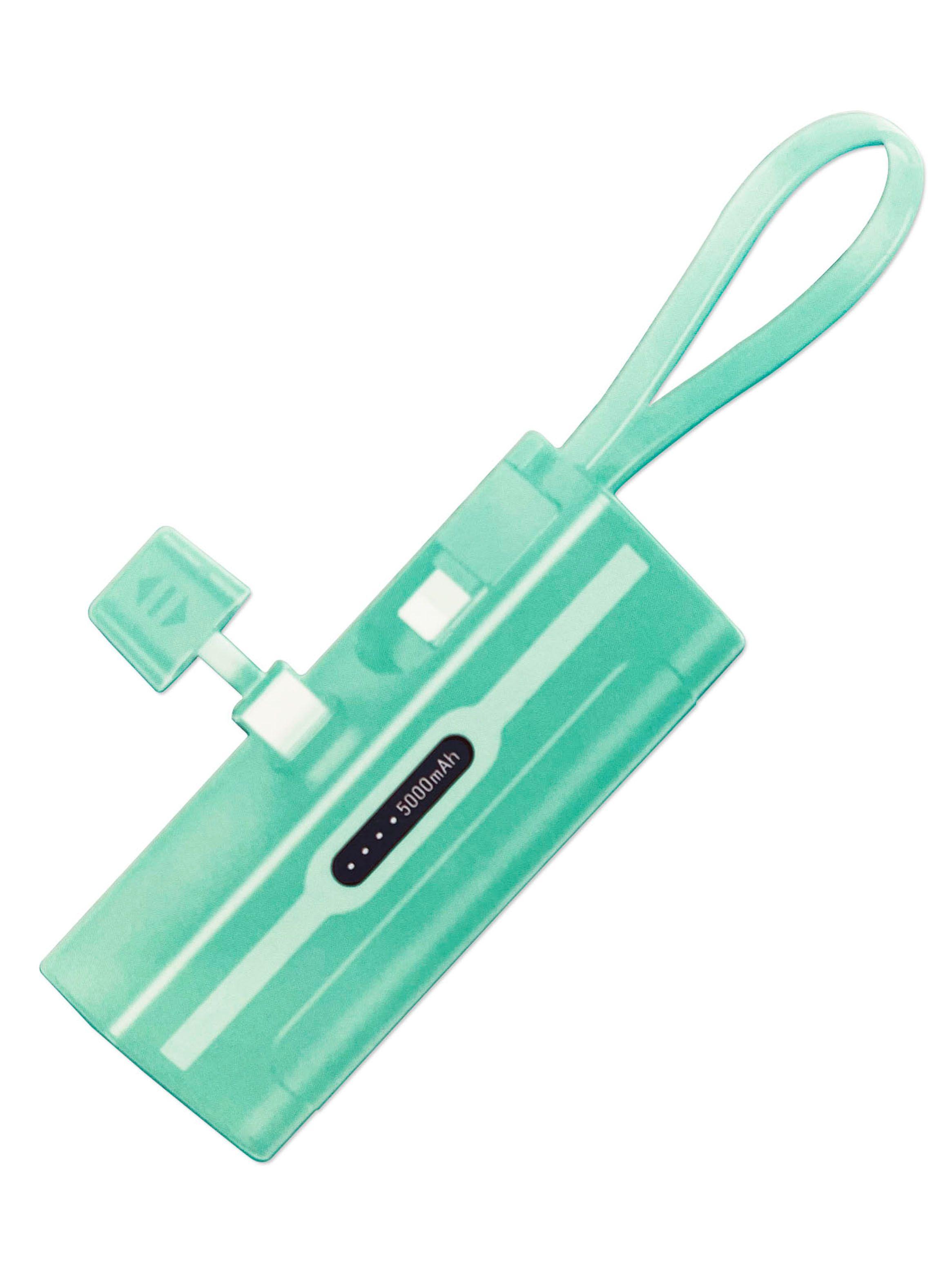 Bateria Externa Power Bank Carga Rapida 5000mah MG-G89 Verde-0