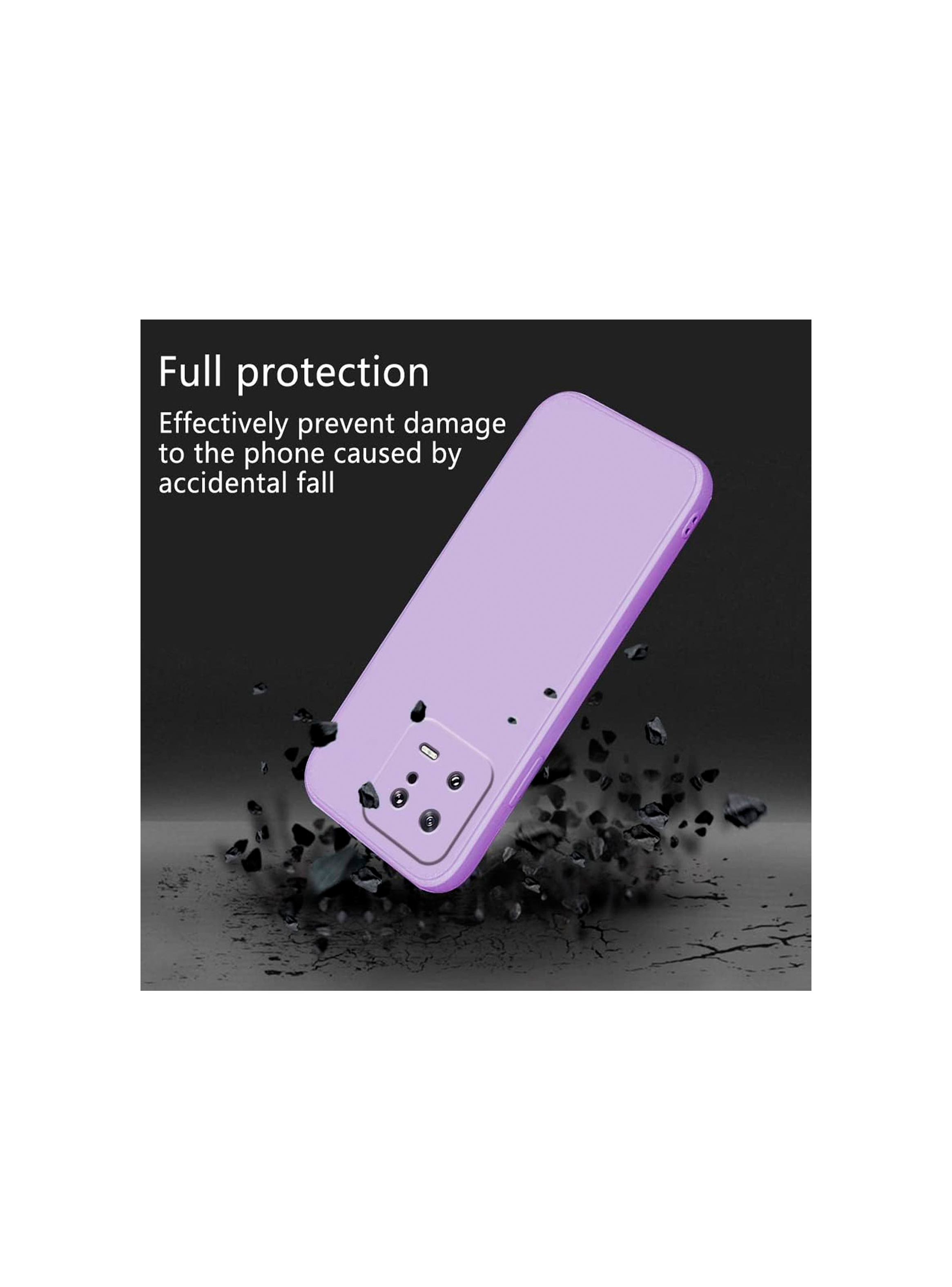 Carcasa Funda Para Xiaomi 13 Goma Lila-2