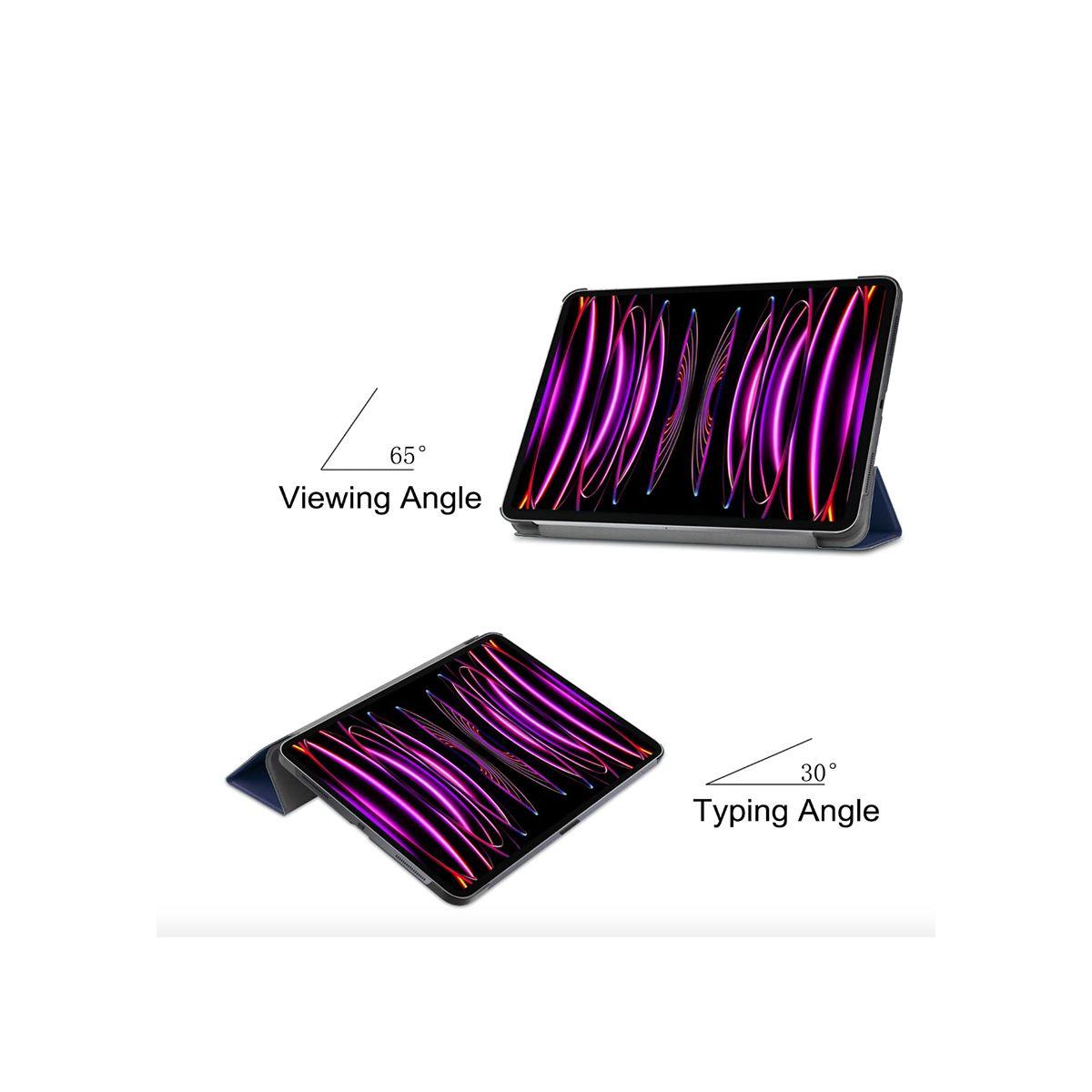 Carcasa Funda Smart Cover Para iPad 12.9 Lila-3