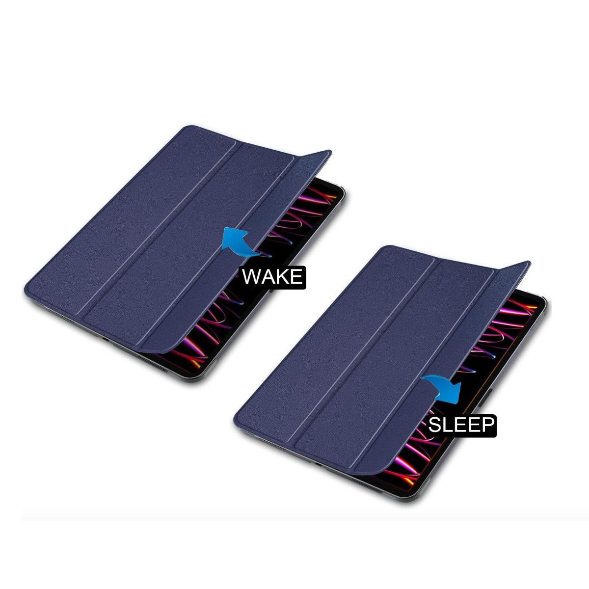Carcasa Funda Smart Cover Para iPad 12.9 Lila-4
