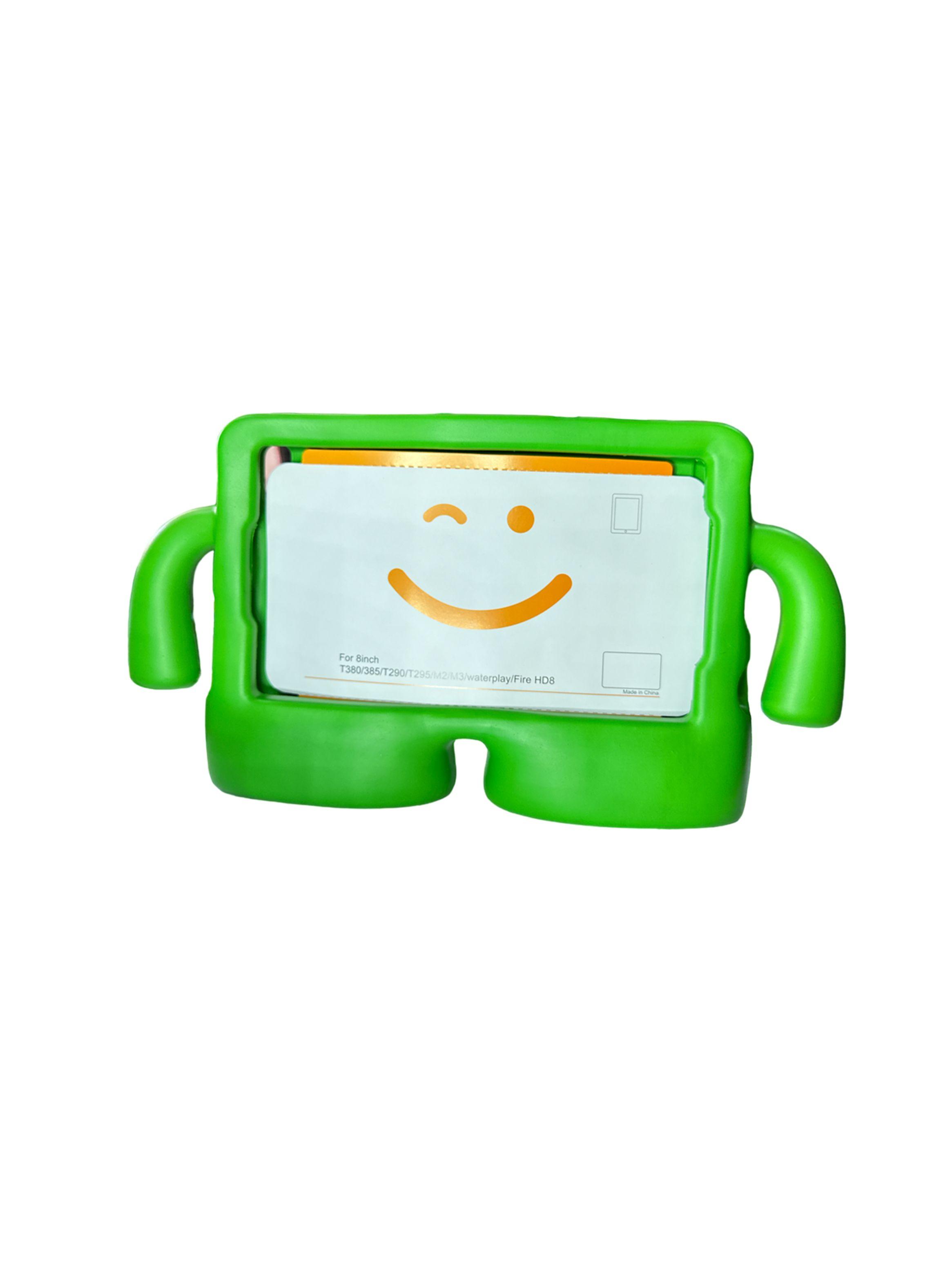 Funda lamina Antigolpes Niños Para Samsung T220 Verde-1