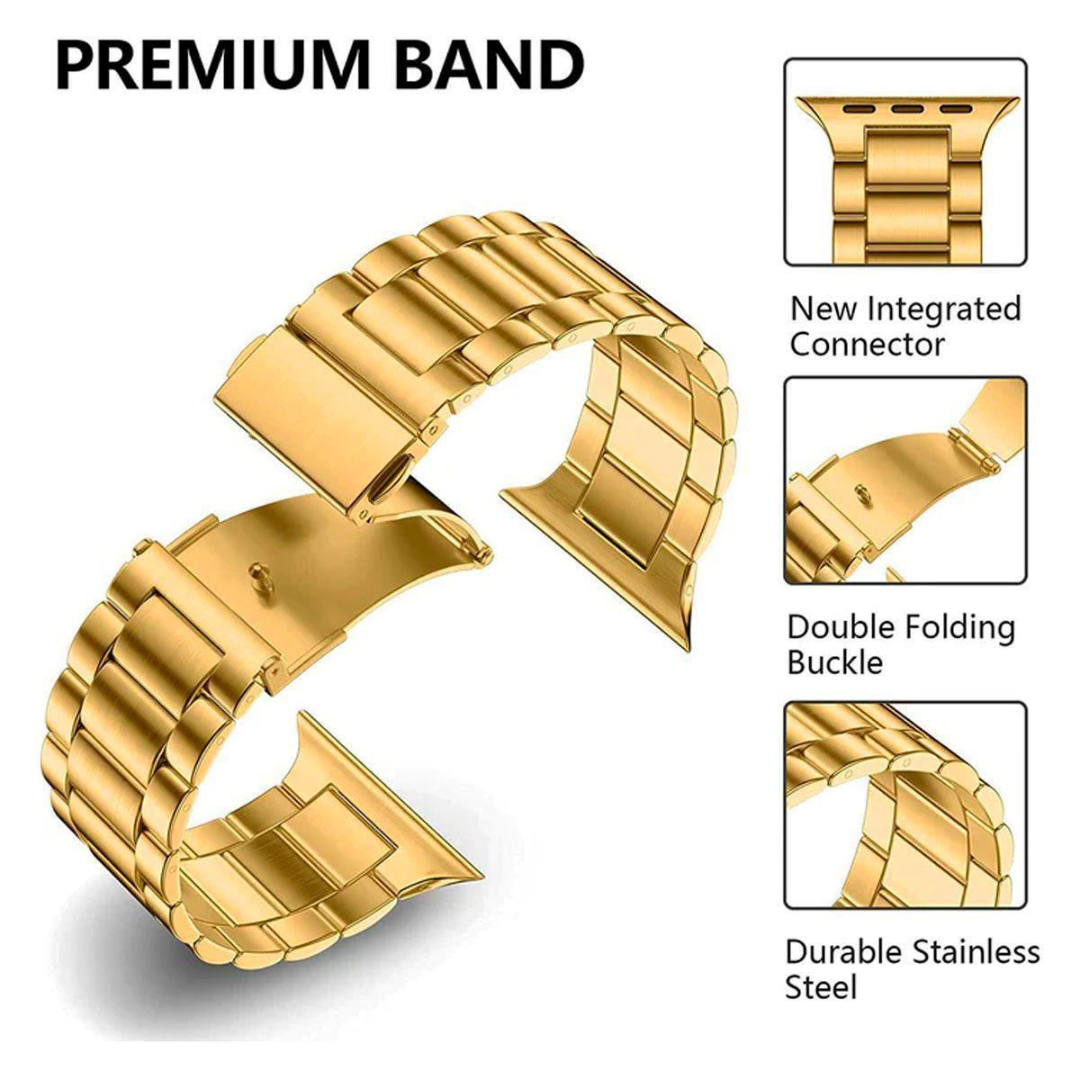 Reloj Inteligente Smart watch Ultra 8 Notificaciones Dorado-2