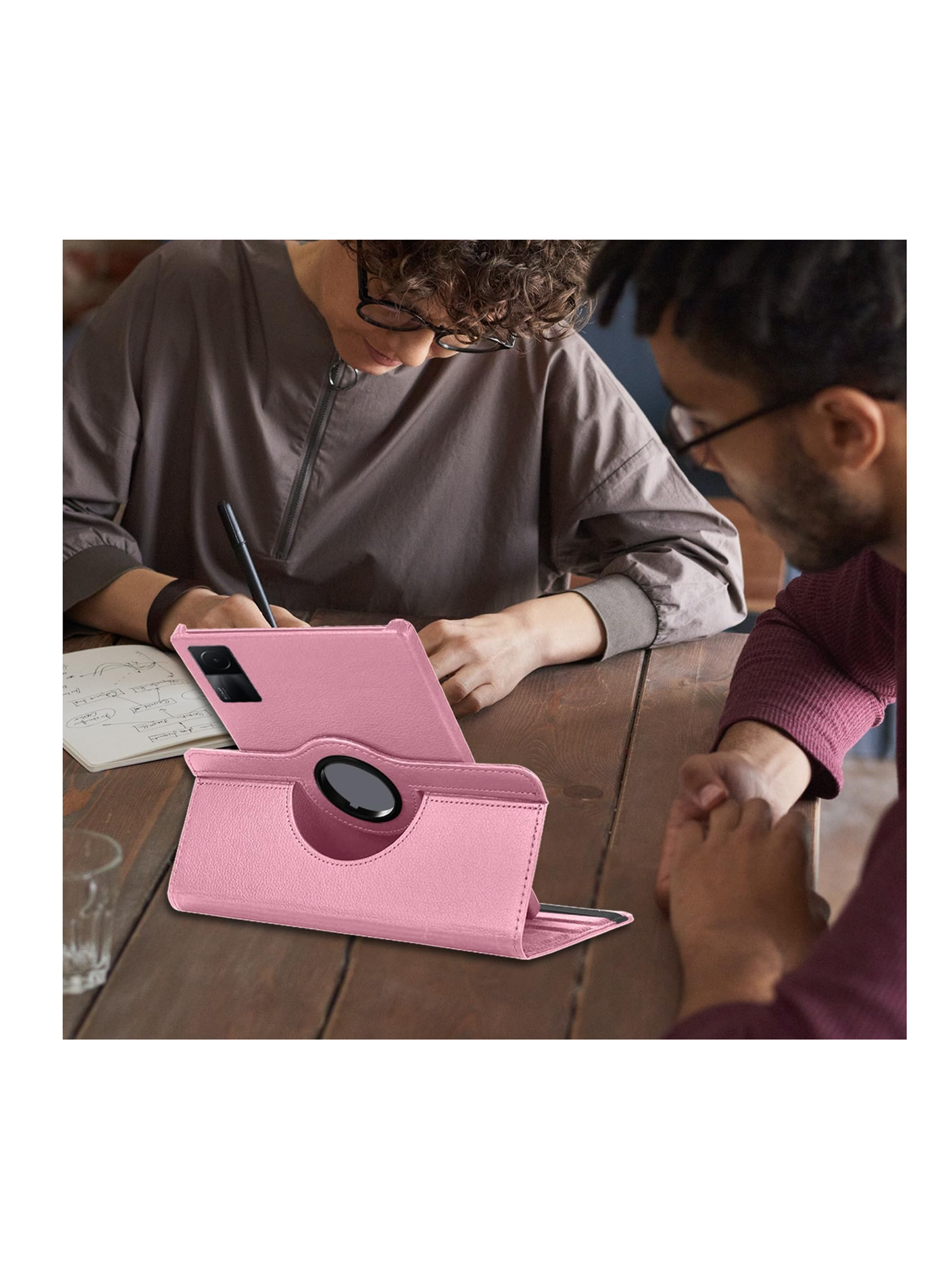 Funda Giratoria 360 Para Tablet Lenovo M11 Tb330fu Tb330xu-1