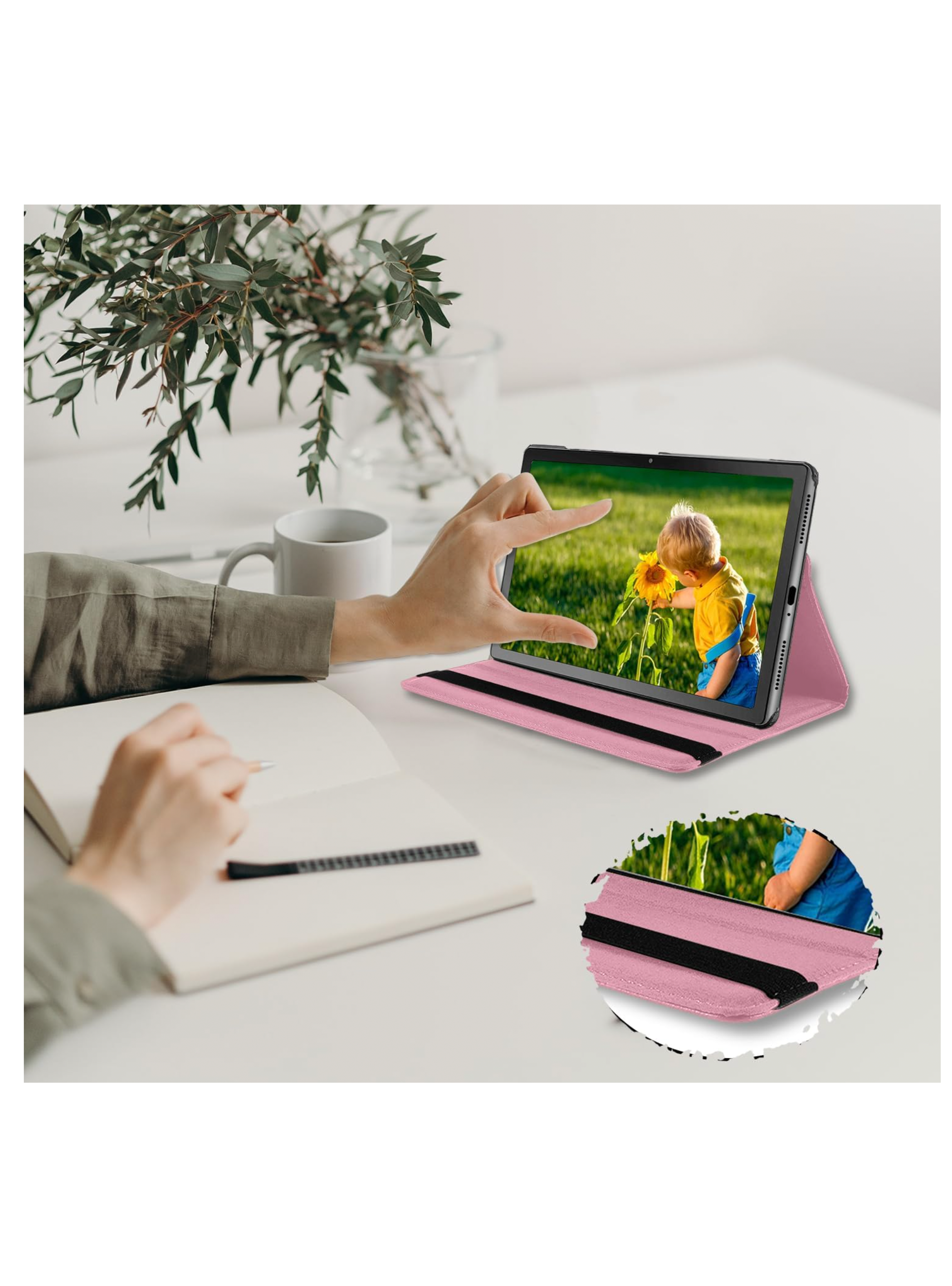 Funda Giratoria 360 Para Tablet Lenovo M11 Tb330fu Tb330xu-2