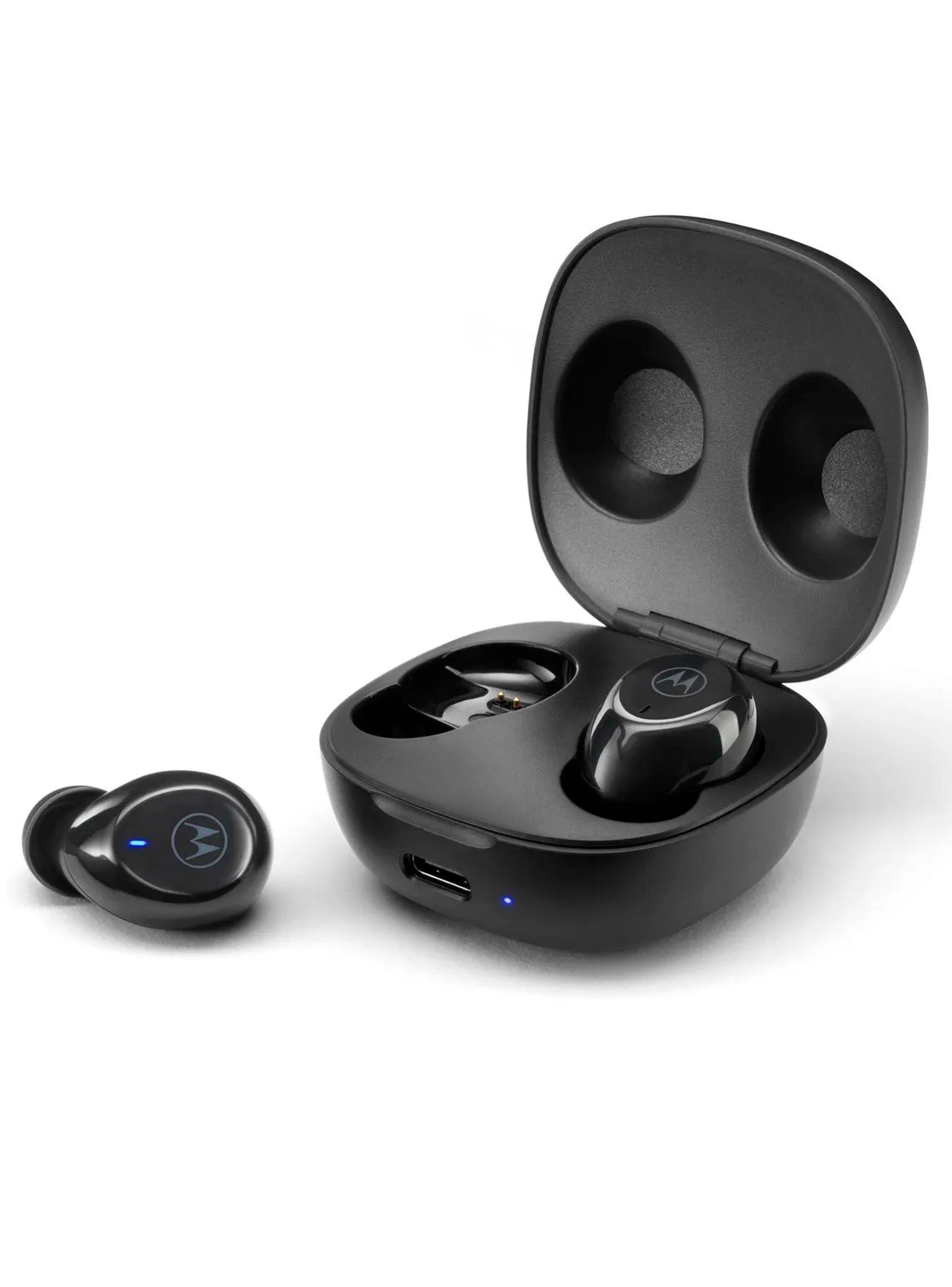 Audifonos Inalambrico Bluetooth Motorola Moto Buds 105 Negro-0