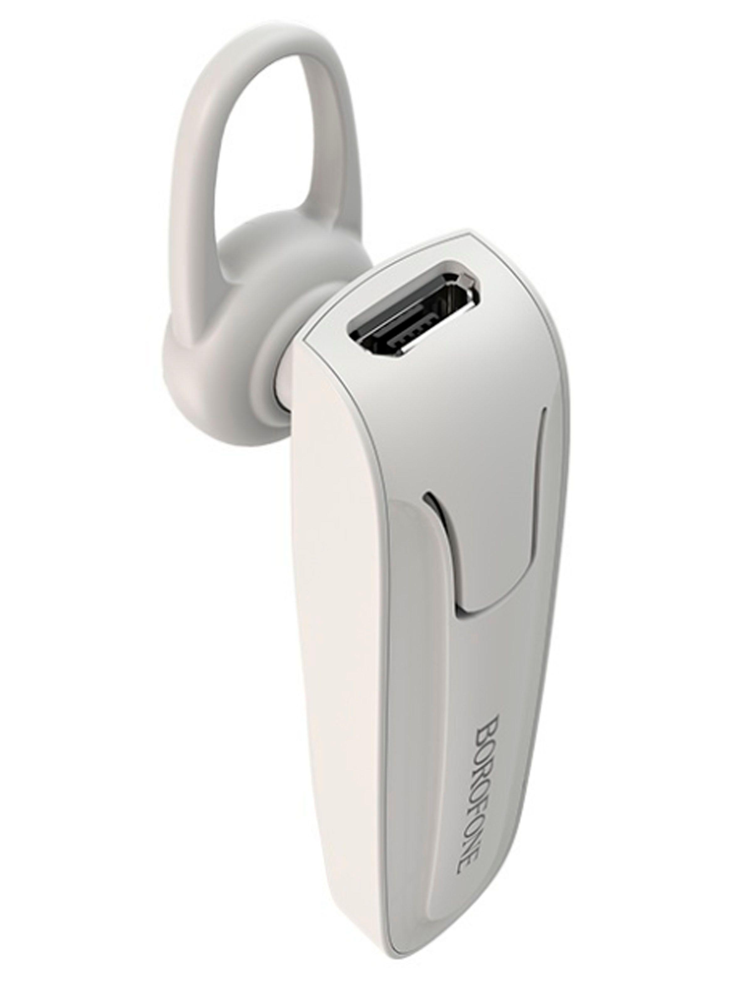 Audifono Bluetooth Manos Libres Mono Headset BC21 Blanco-2