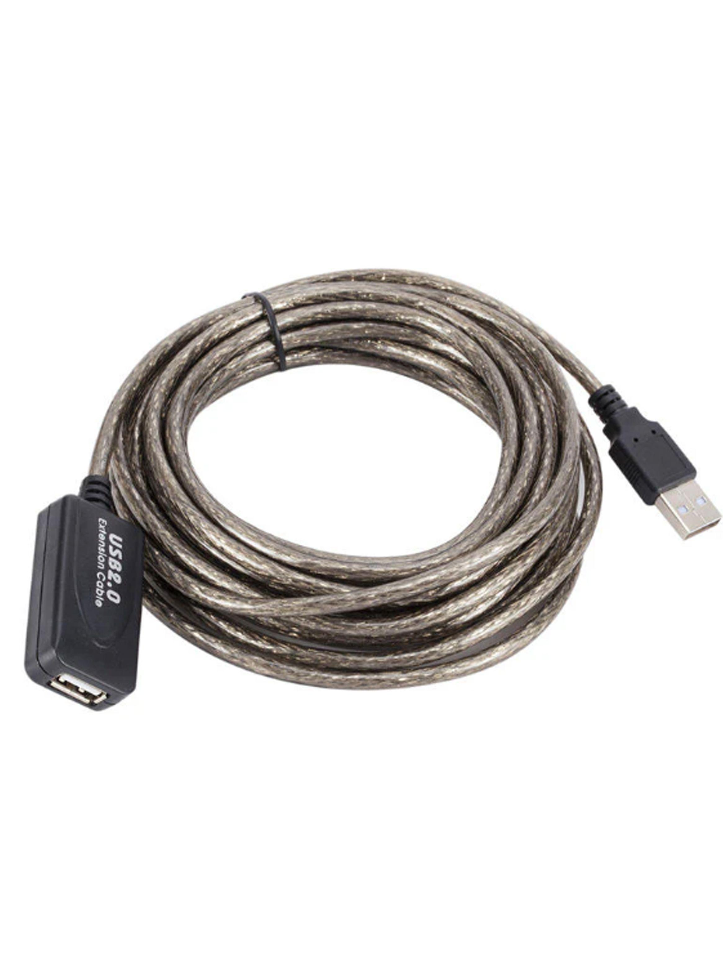 Cable Usb 5 Metros Extension Activo Macho A Usb Hembra-2