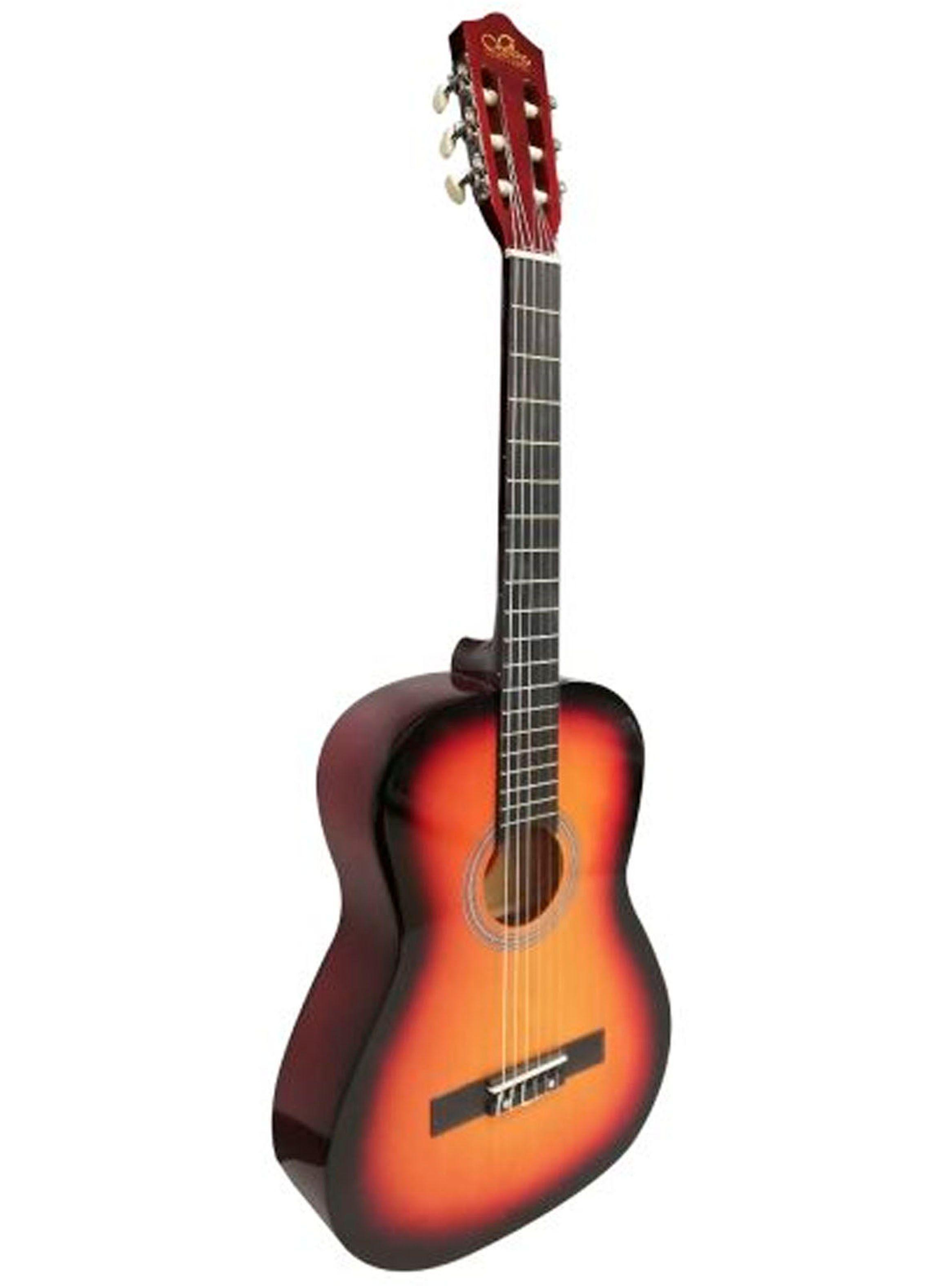 Guitarra Clasica Grande 39 Pulg Con Funda Sevillana Sunberts-2
