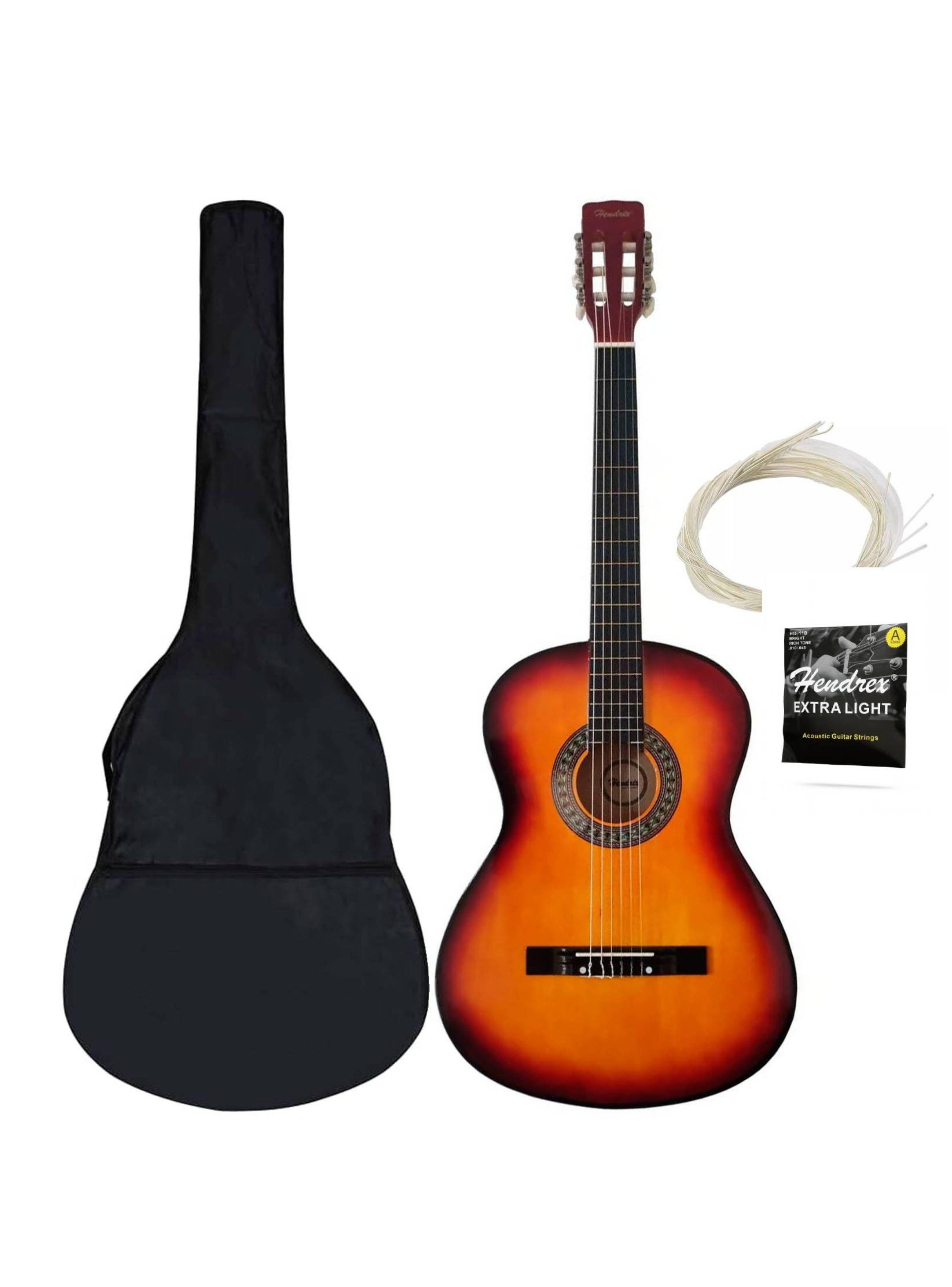 Guitarra Clasica De Niño 30 Pulgadas Funda Hendrix Sunberts-3