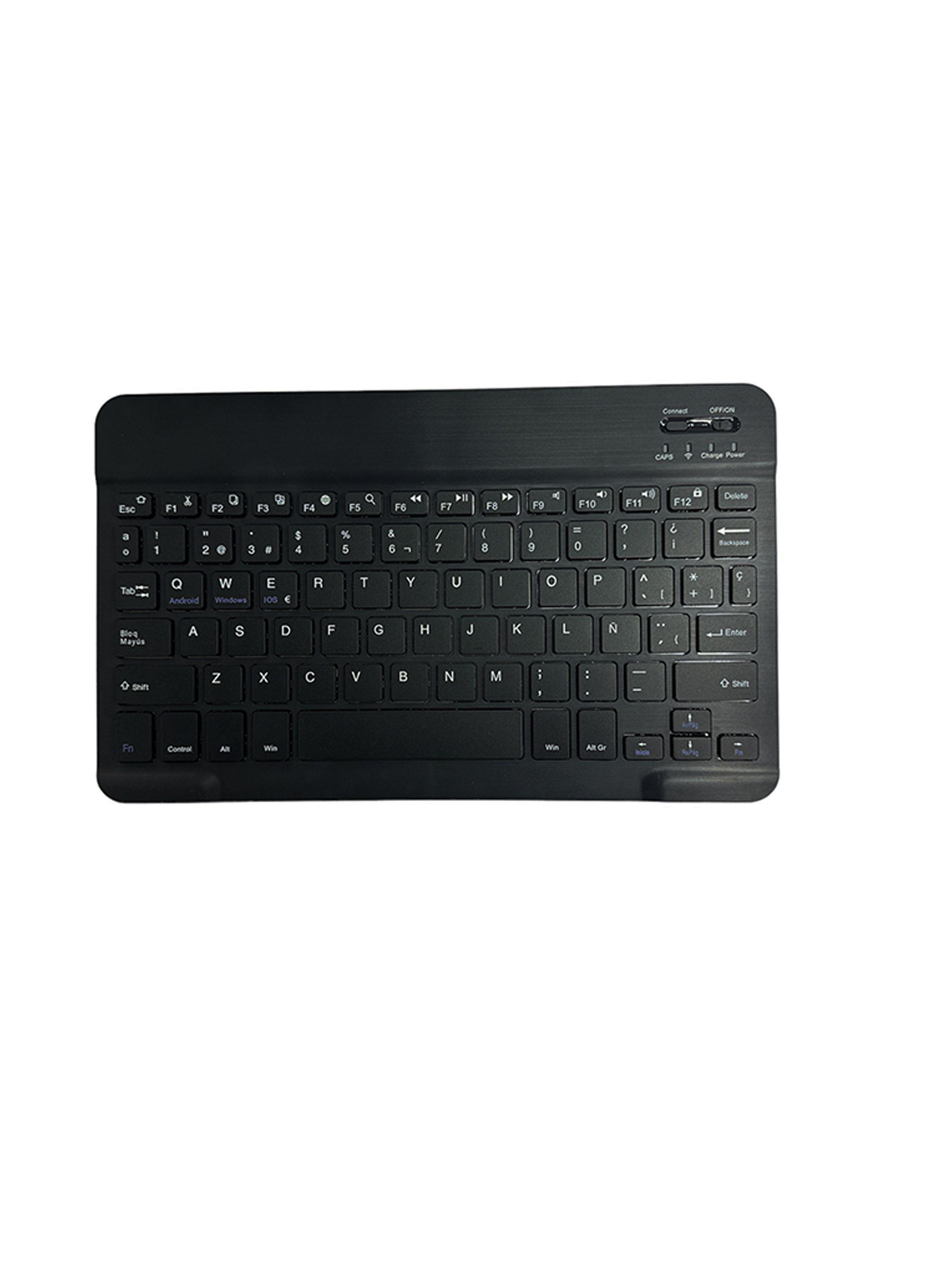 Funda Con Teclado Español Para Samsung Tab S10 Lite 10.9 Negro-4