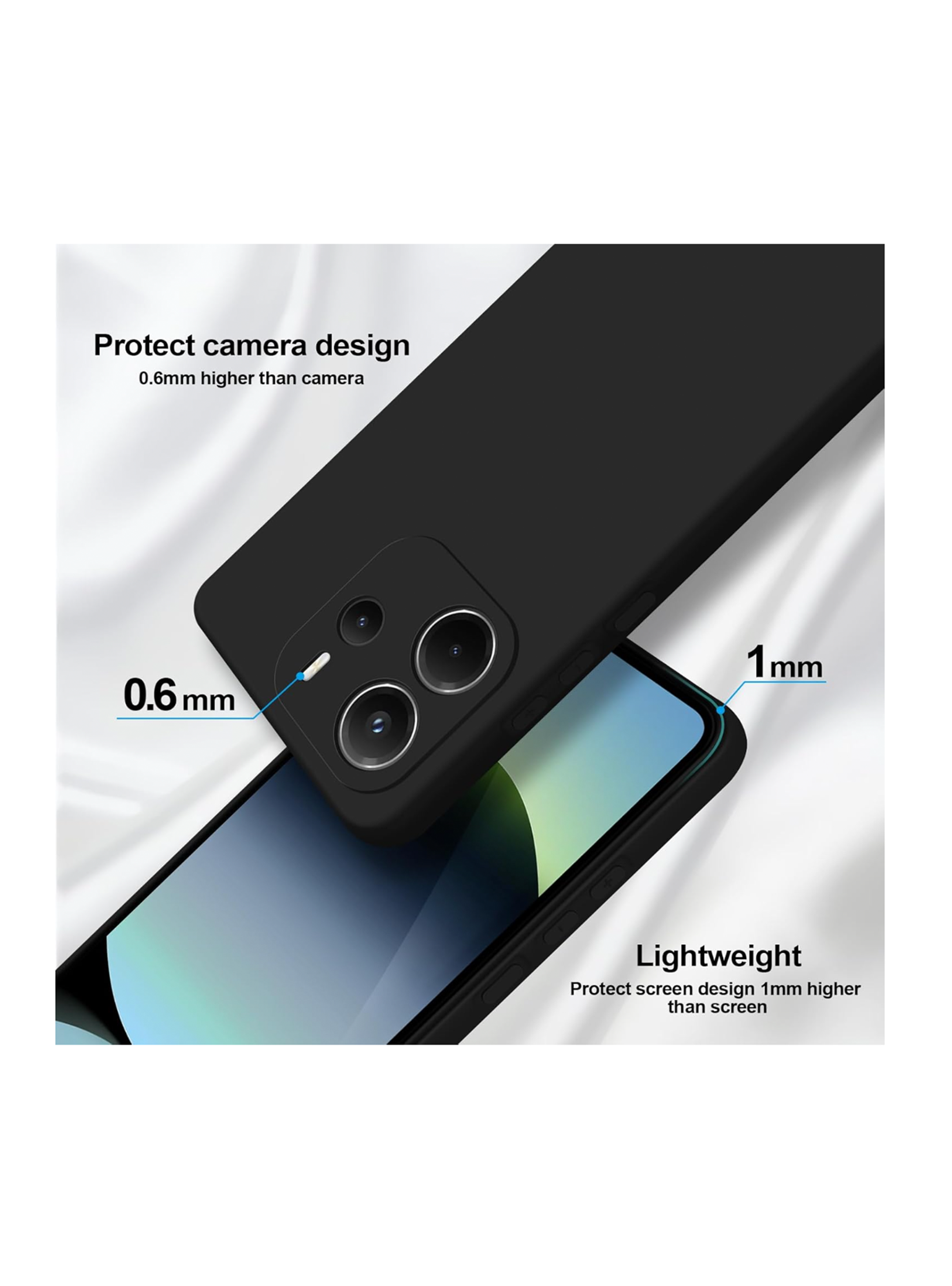 Carcasa Funda Para Xiaomi Redmi Note 14 4G  Goma Colores-4