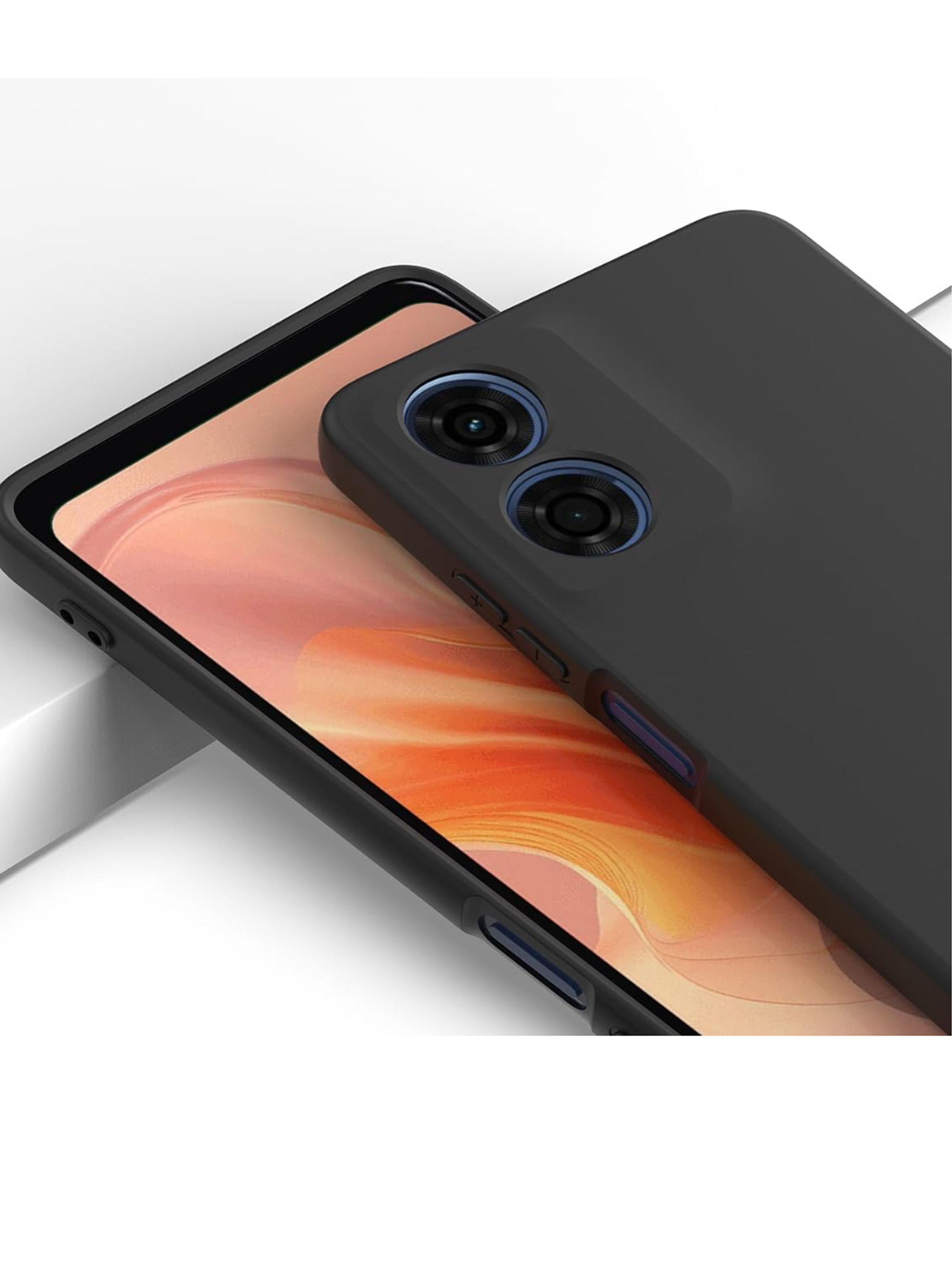 Carcasa Goma Para Motorola G04 / G04S Gris-3