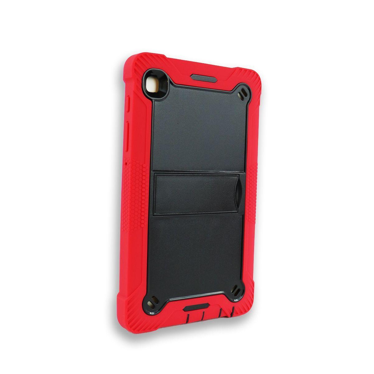 Funda 360° Lamina Para Samsung Galaxy Tab A8 T290 T295 Rojo-5