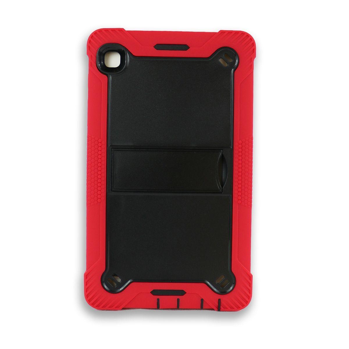 Funda 360° Lamina Para Samsung Galaxy Tab A8 T290 T295 Rojo-2
