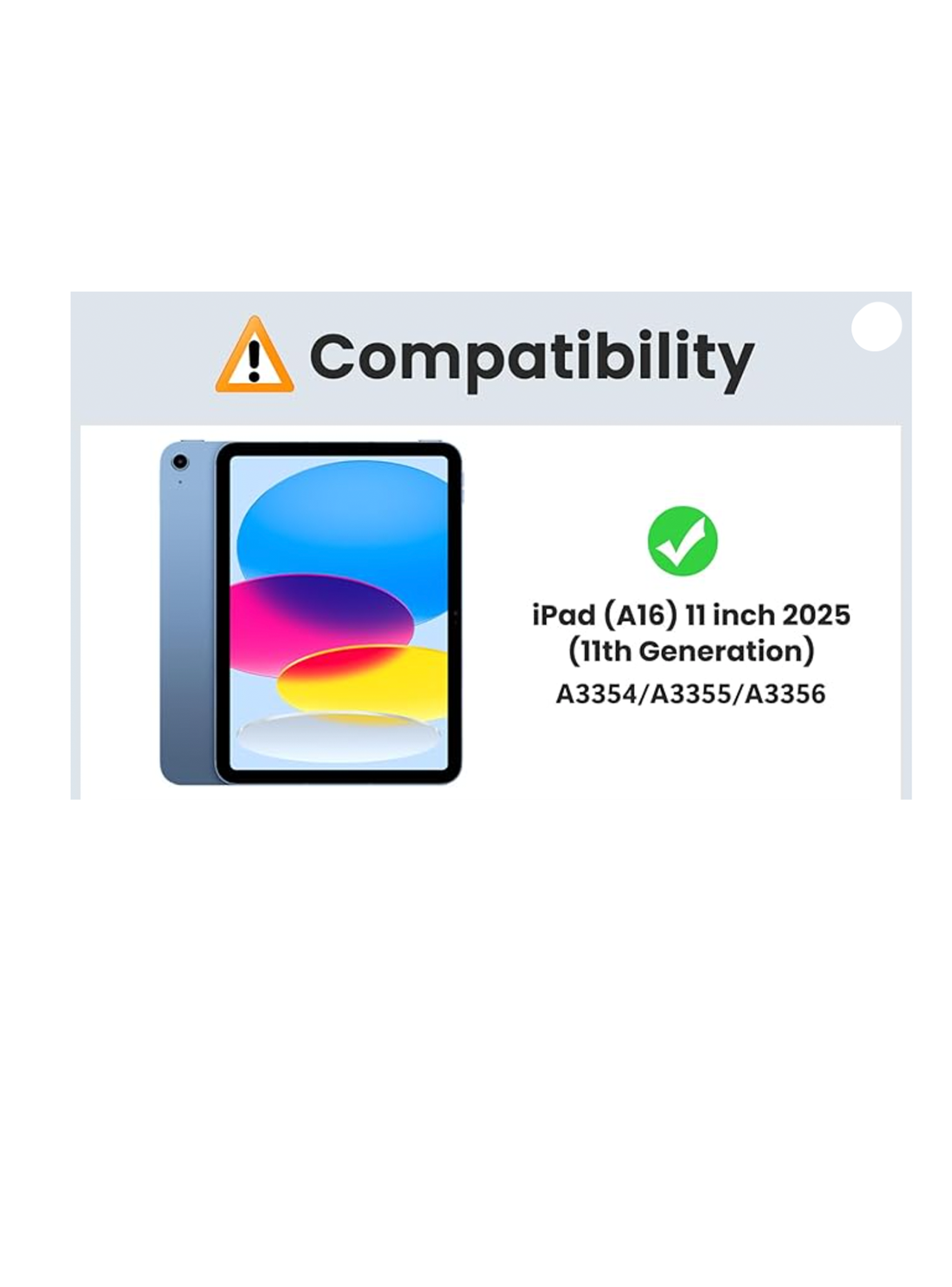 Funda con Teclado Español Touchpad Para iPad A16 2025 11th G-3