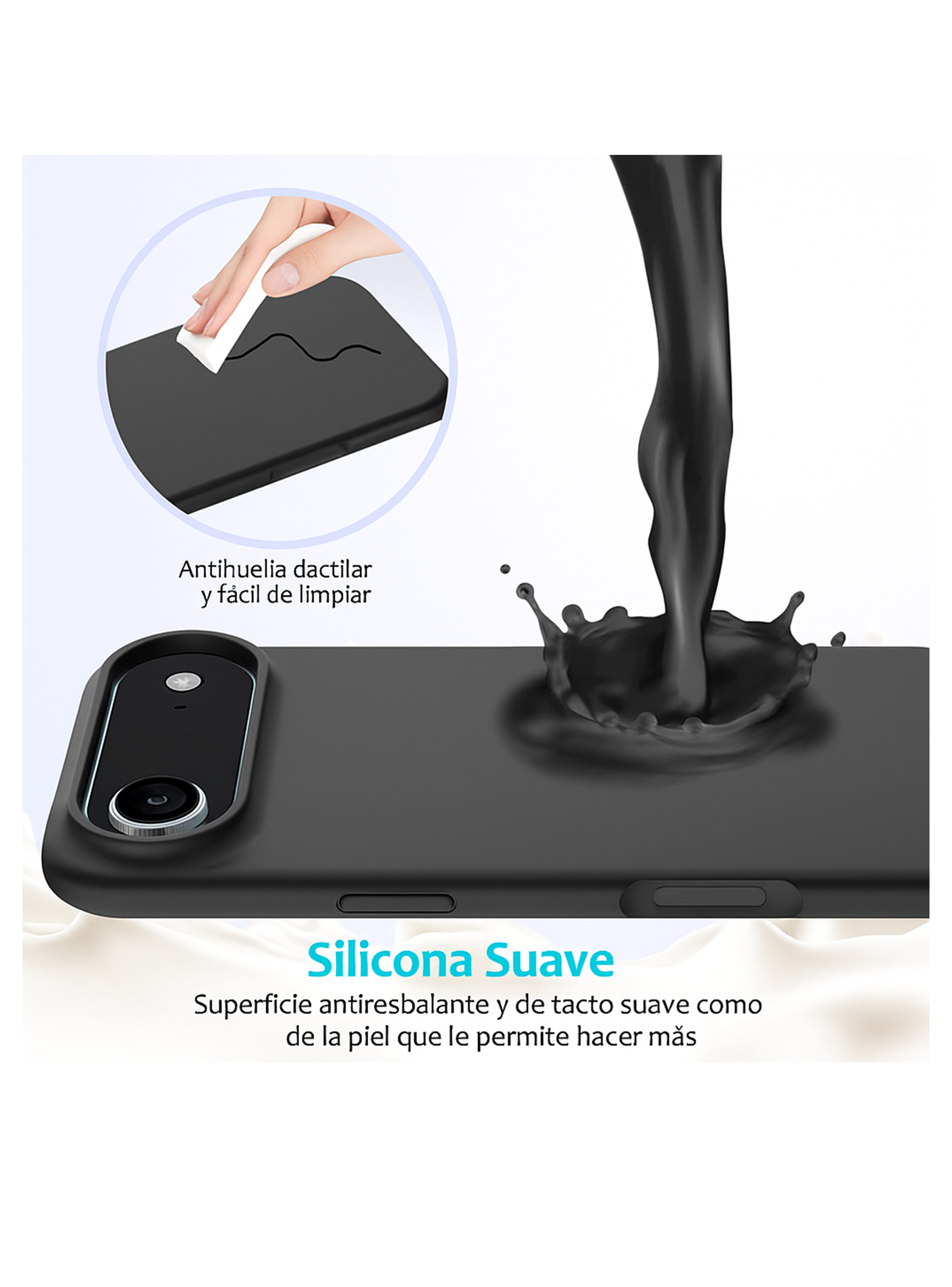 Carcasa Lamina Protector Pantalla Clear Para iPhone 17 Air-7