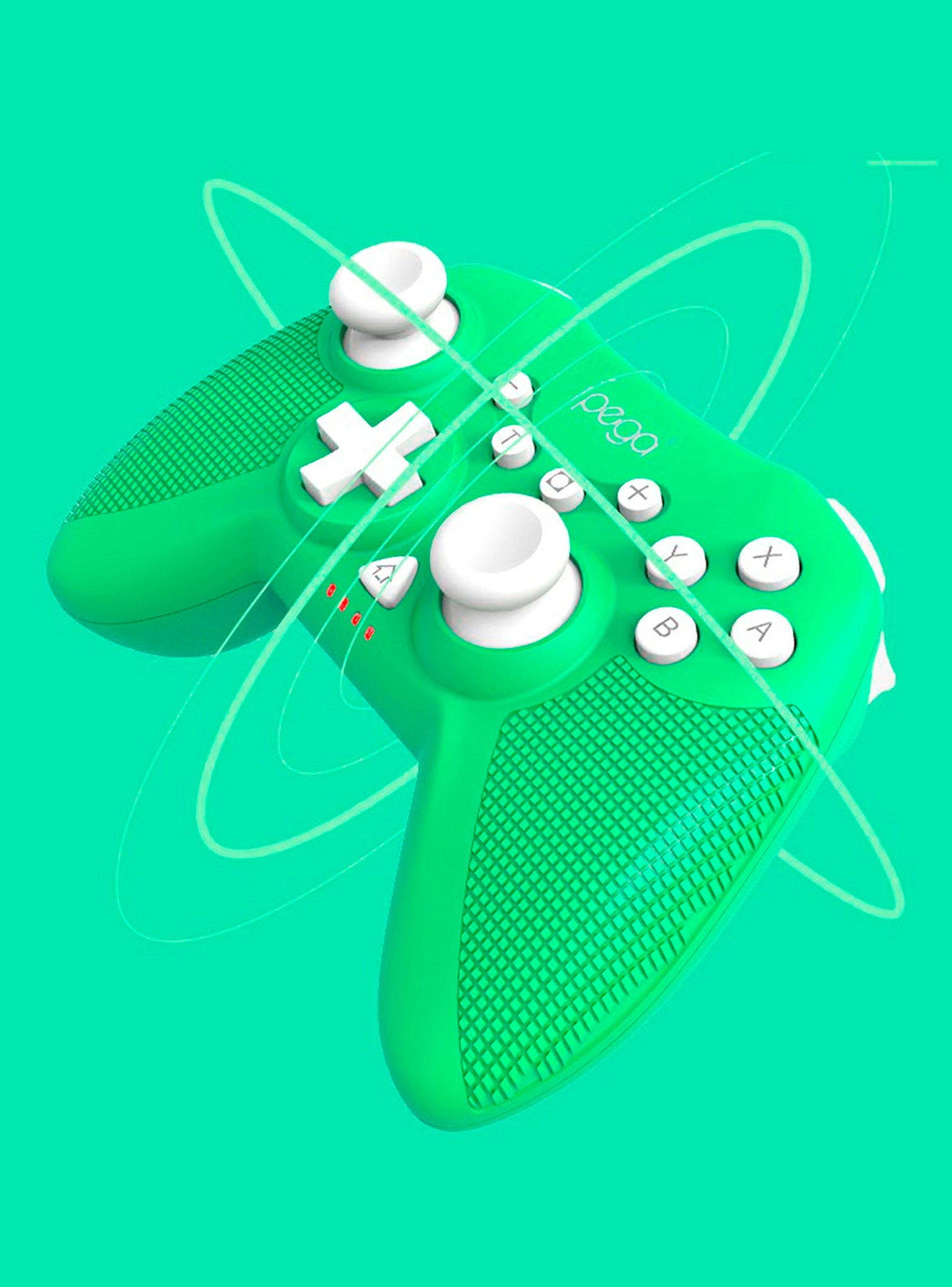Joystick Bluetooth Para Switch/PC/PS3/Android PG-SW022 Verde-1