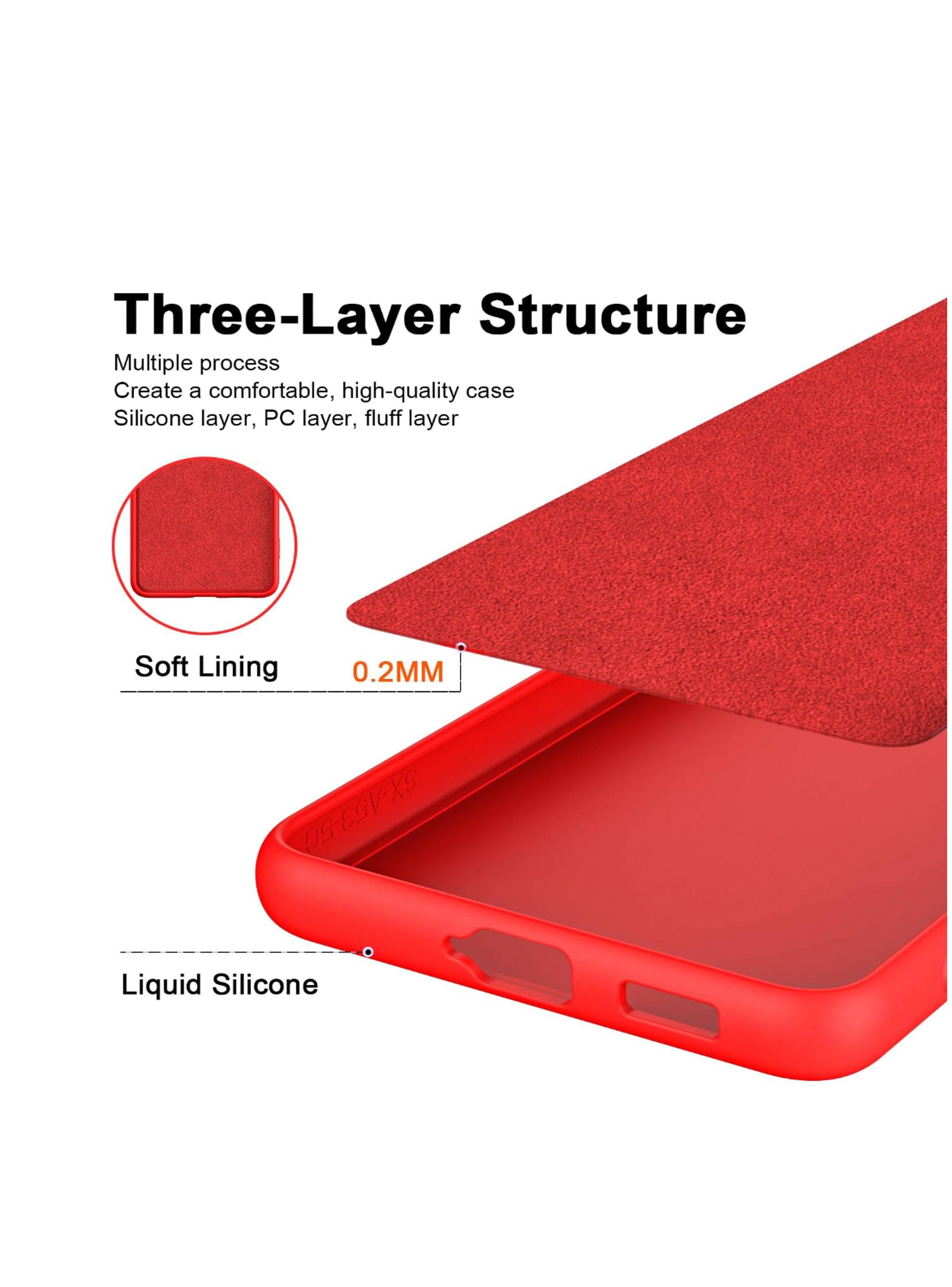 Carcasa Para Samsung A05 Goma Lila-2