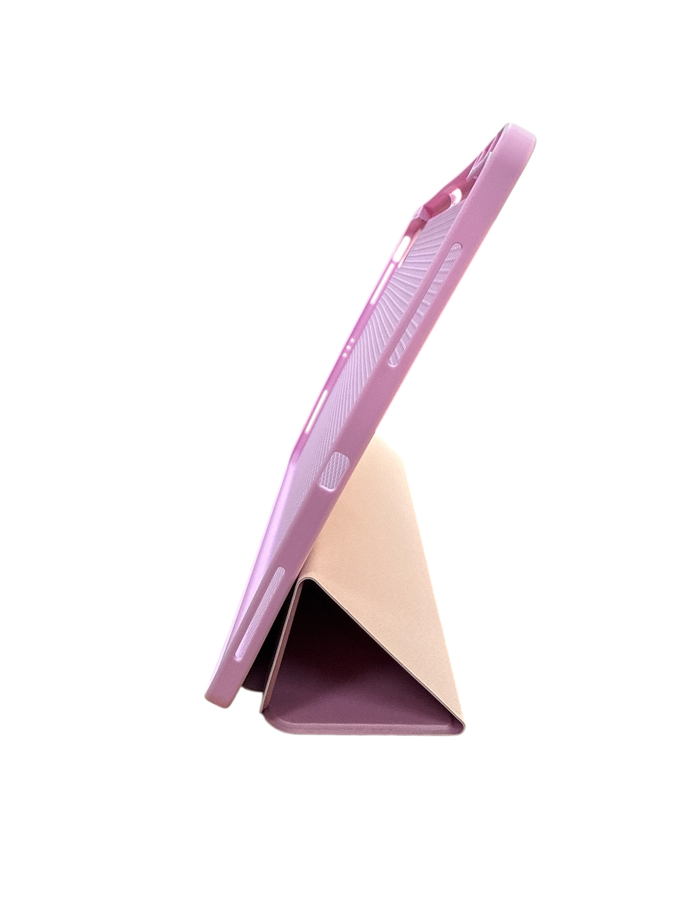 Funda Con Lamina Sensación de Papel Para iPad 12.9 Lila-2