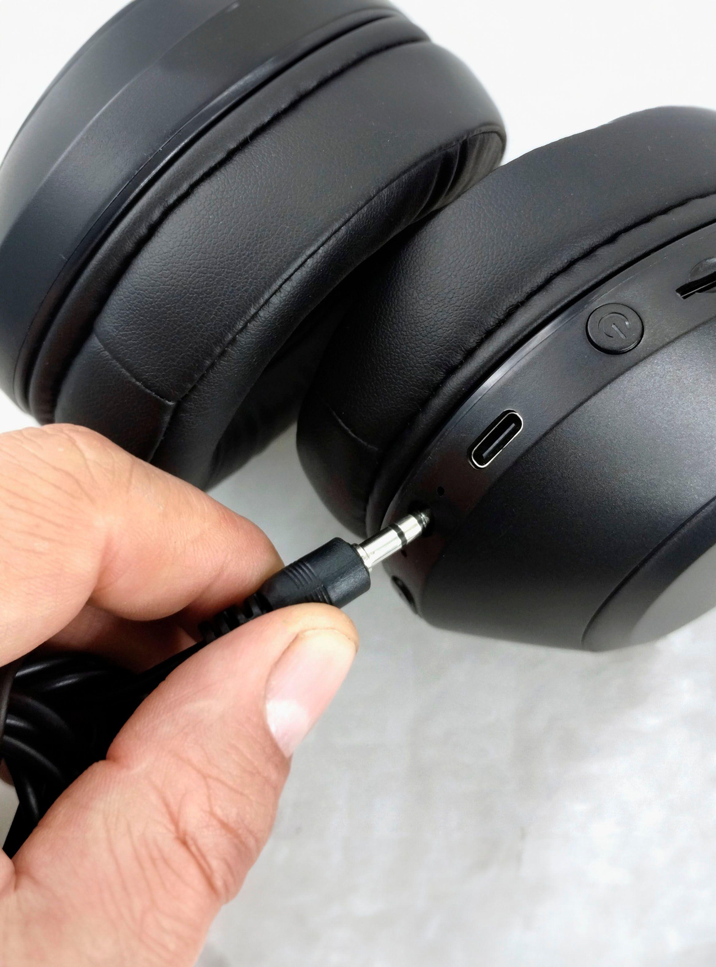 Audifono Inalambrico Bluetooth Y Cable Aux SoftComfort Negro-3