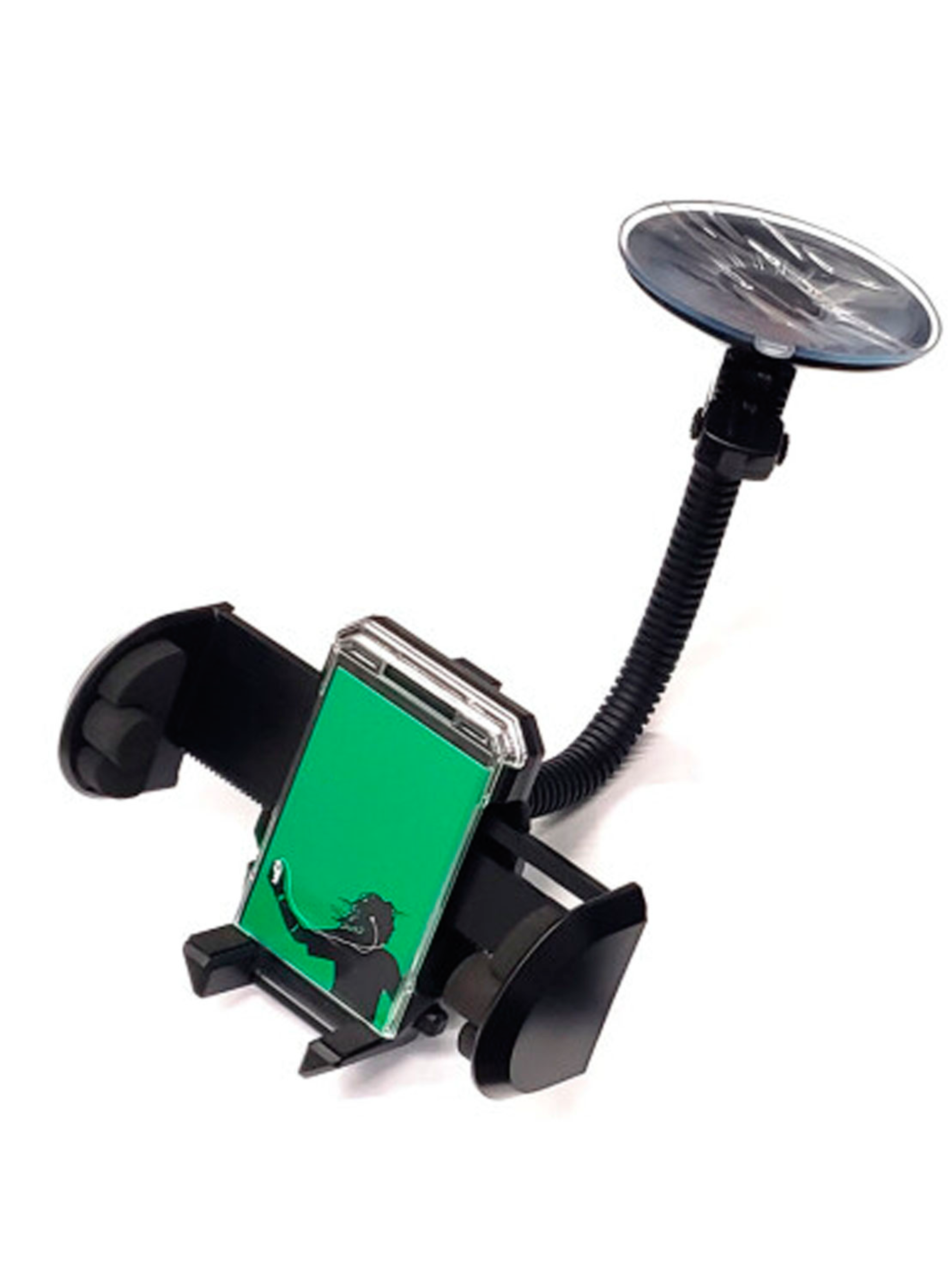 Soporte De Telefono Para Auto Con Succion Y Sujetadores Fly-2