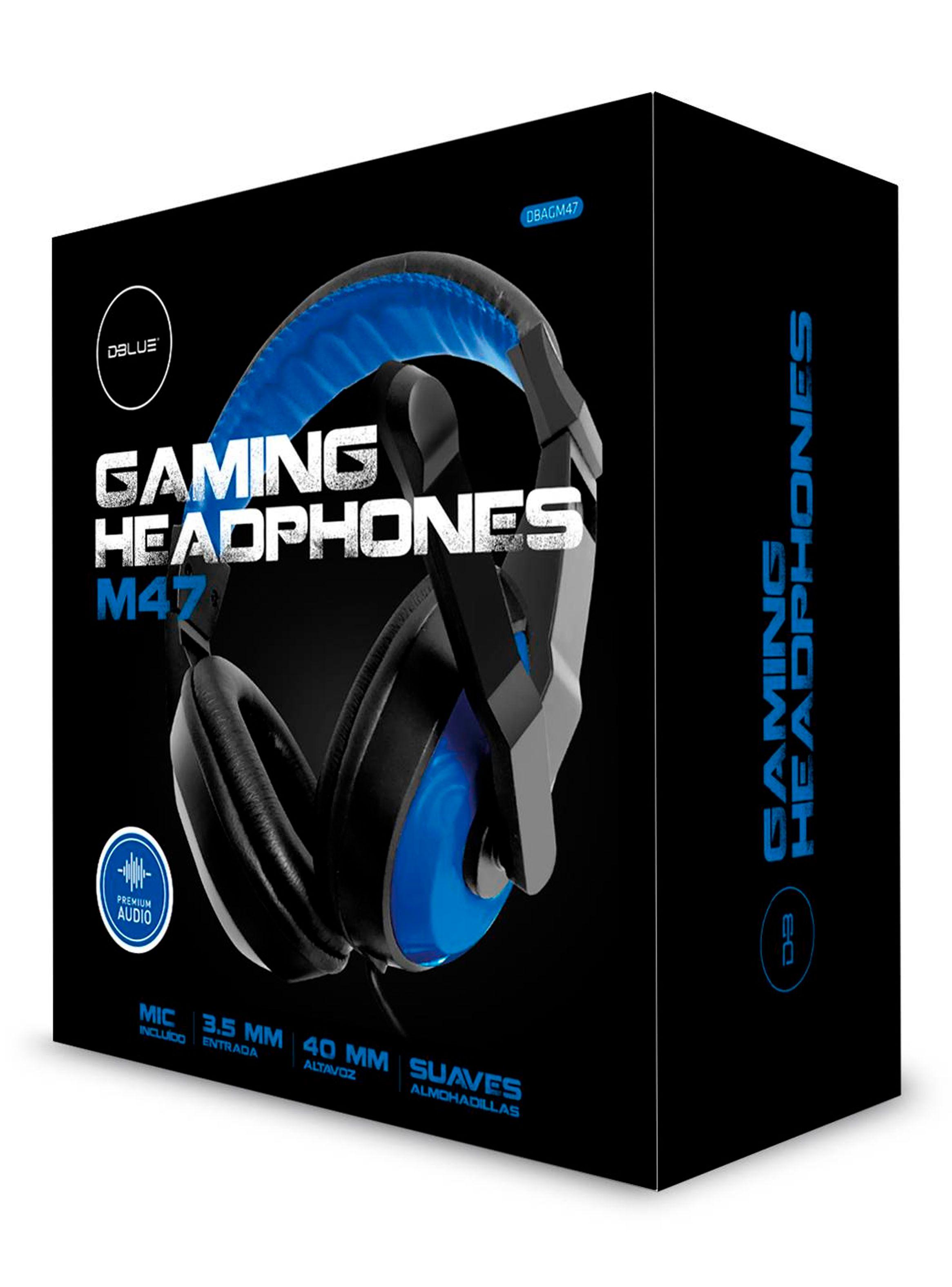 Audifonos Gamer Con Microfono Para PC Y Consola M7BL-3