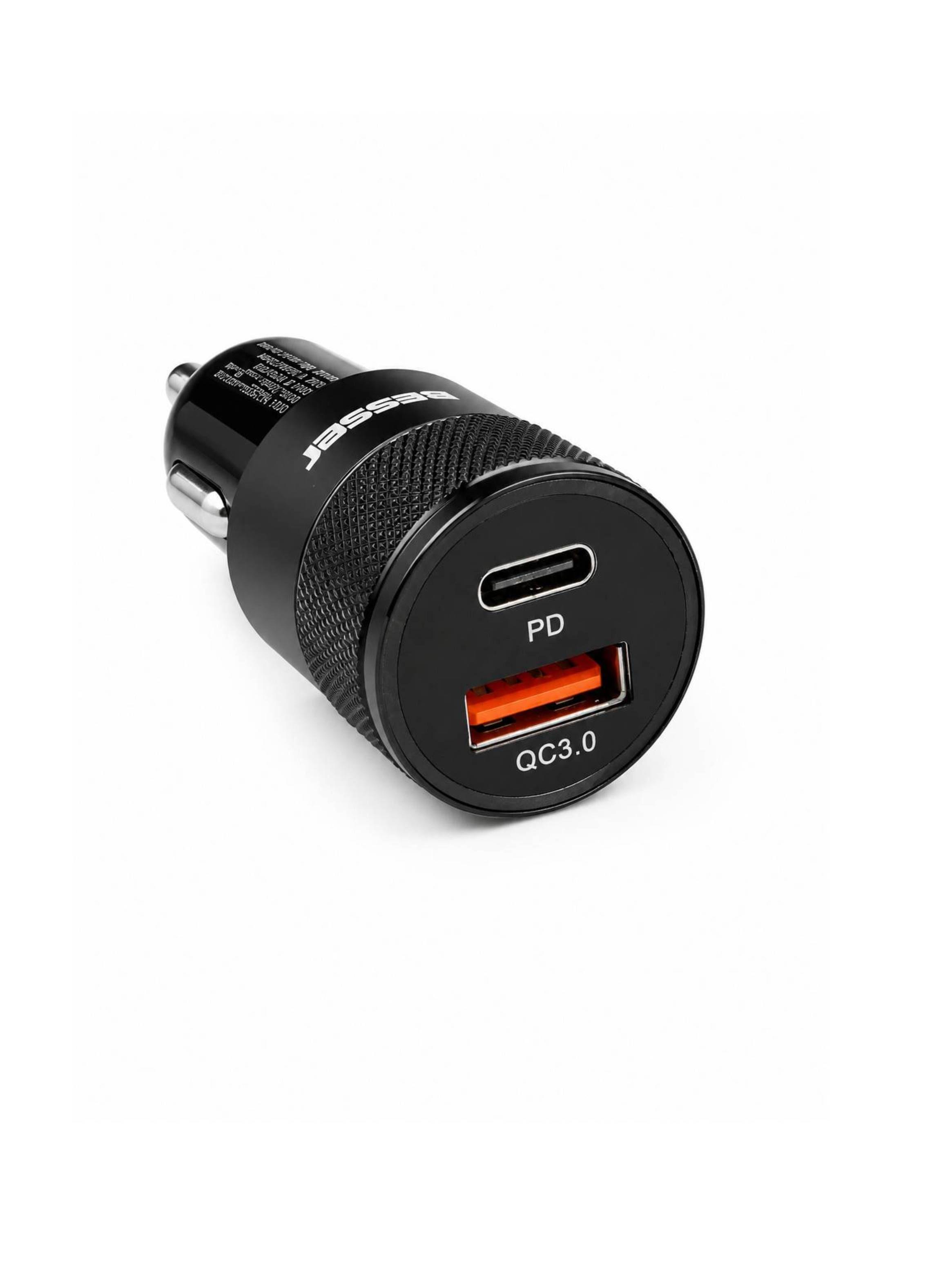 Cargador De Auto 38w Dual Usb ,USB-C Carga Super Rapida-2