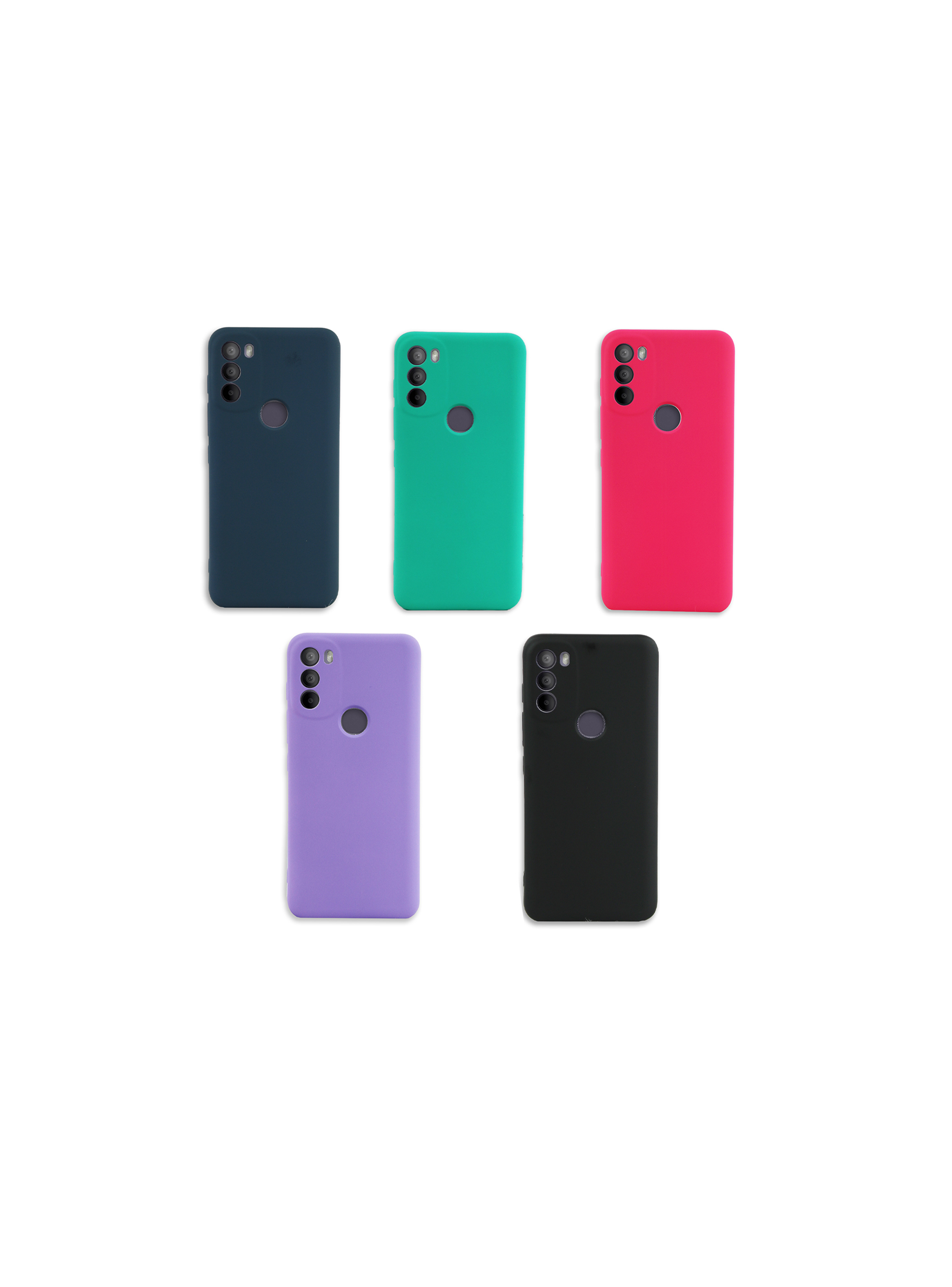 Carcasa Funda Para Motorola G31 Goma Negro-4