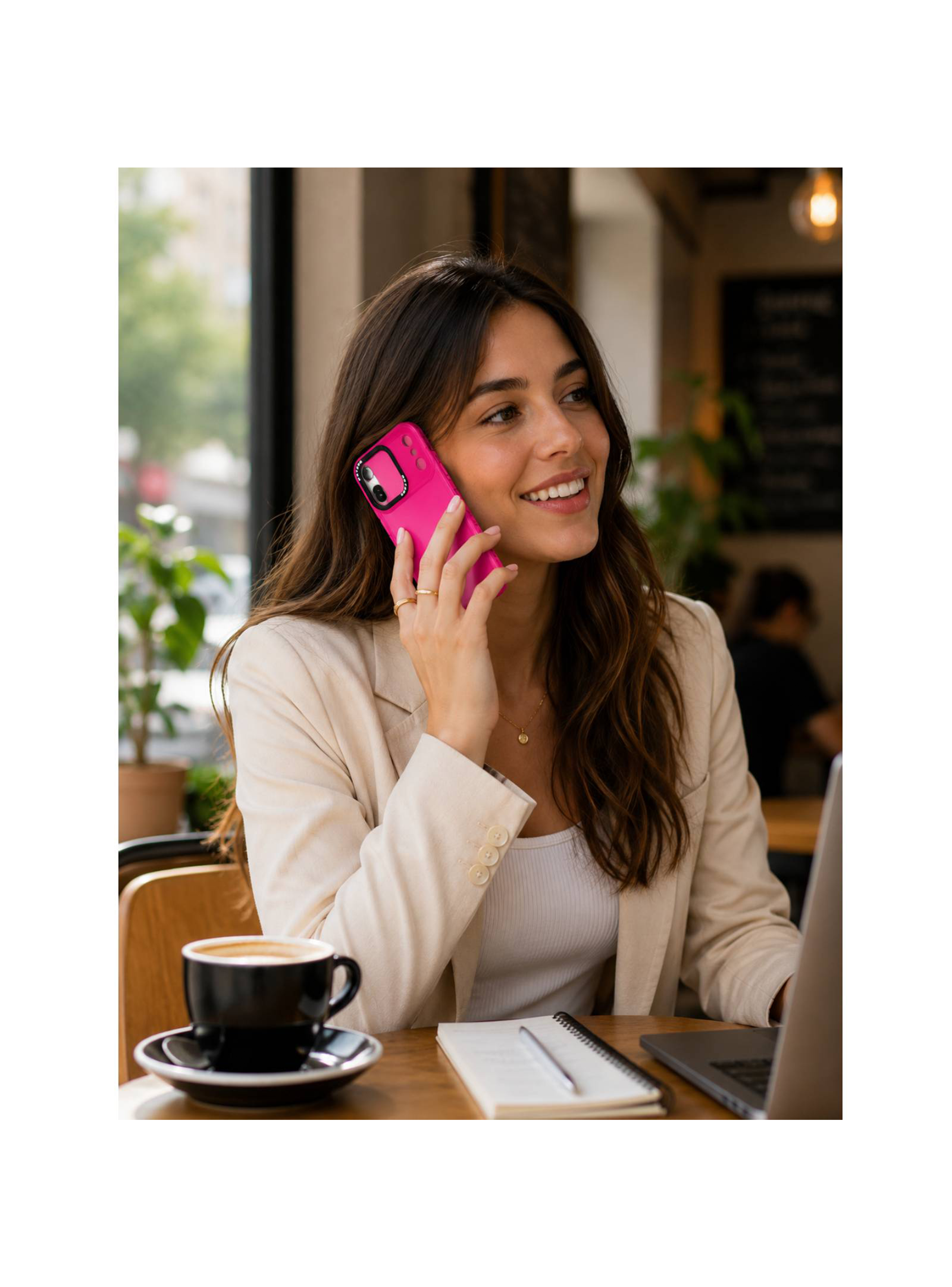 Carcasa Antigolpes Compatible Con iPhone 17 Fluor-3