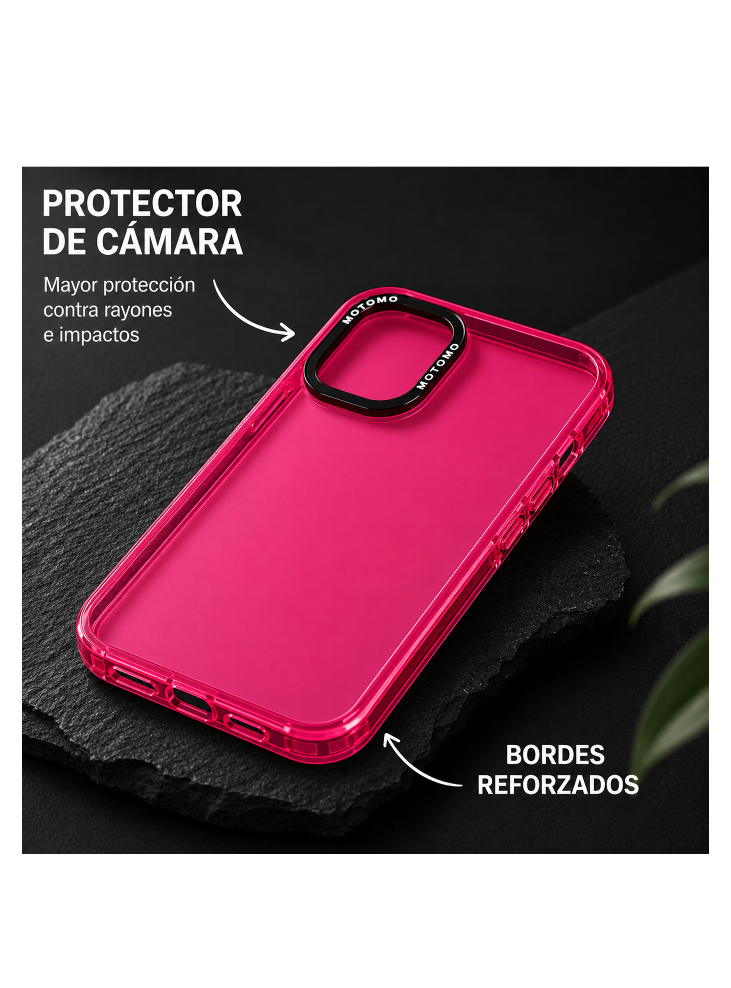 Carcasa Antigolpes Compatible Con iPhone 17 Fluor-4